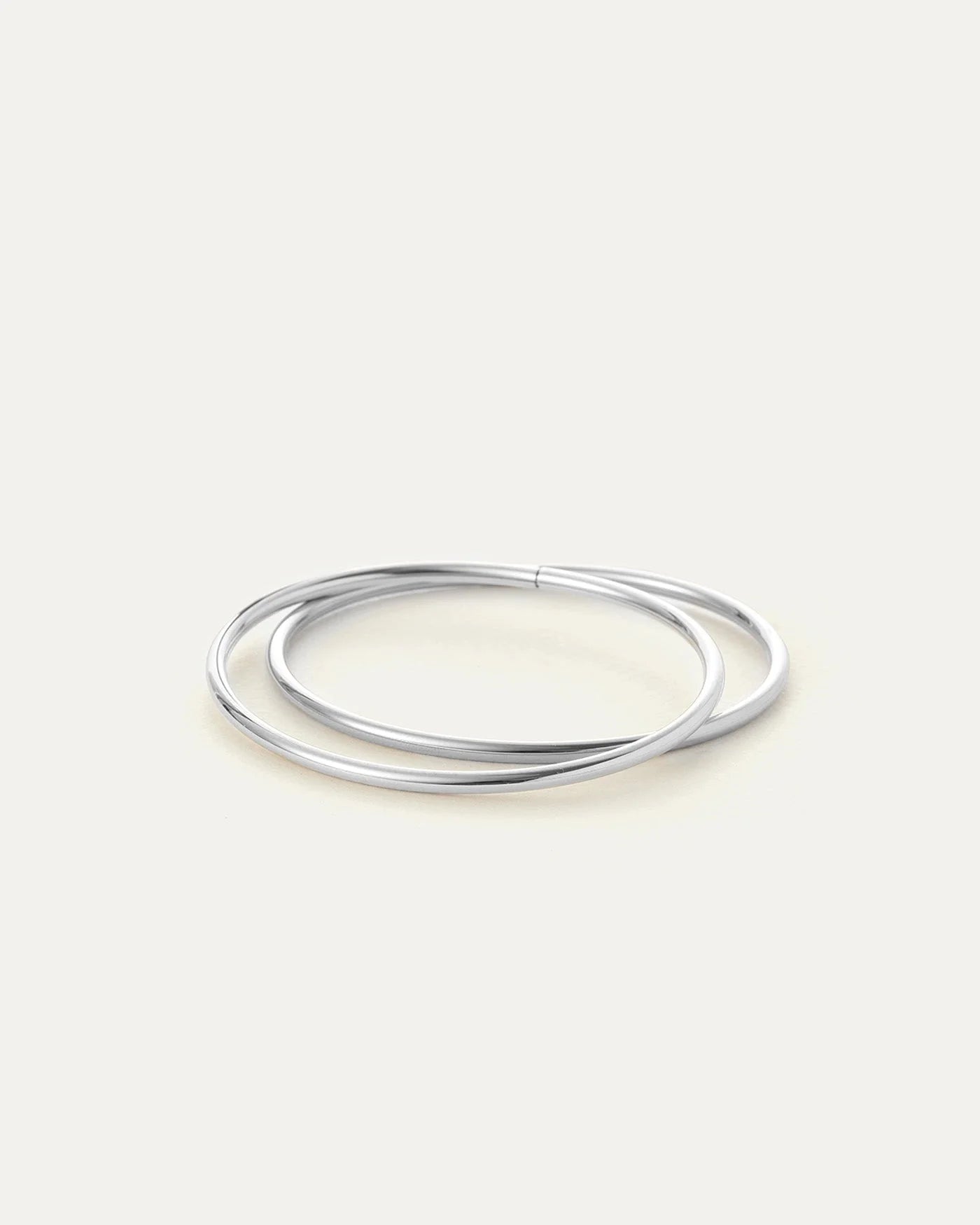 Dane Bangle Set in Silver