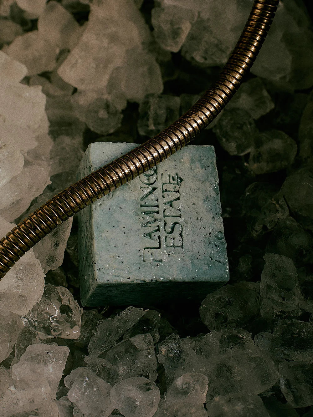 Exfoliating Peppermint Soap Brick