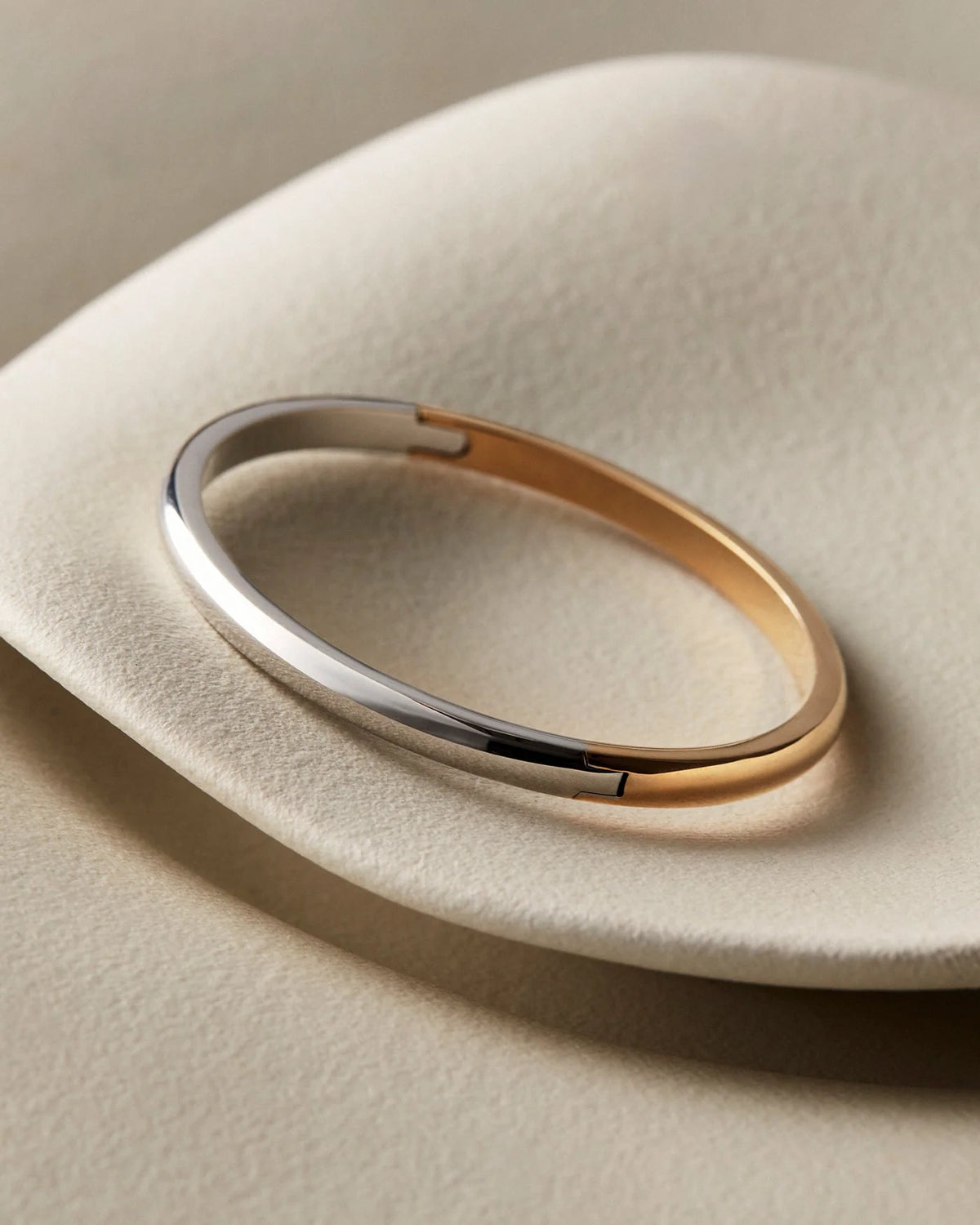 Remi Bangle in Two-Tone