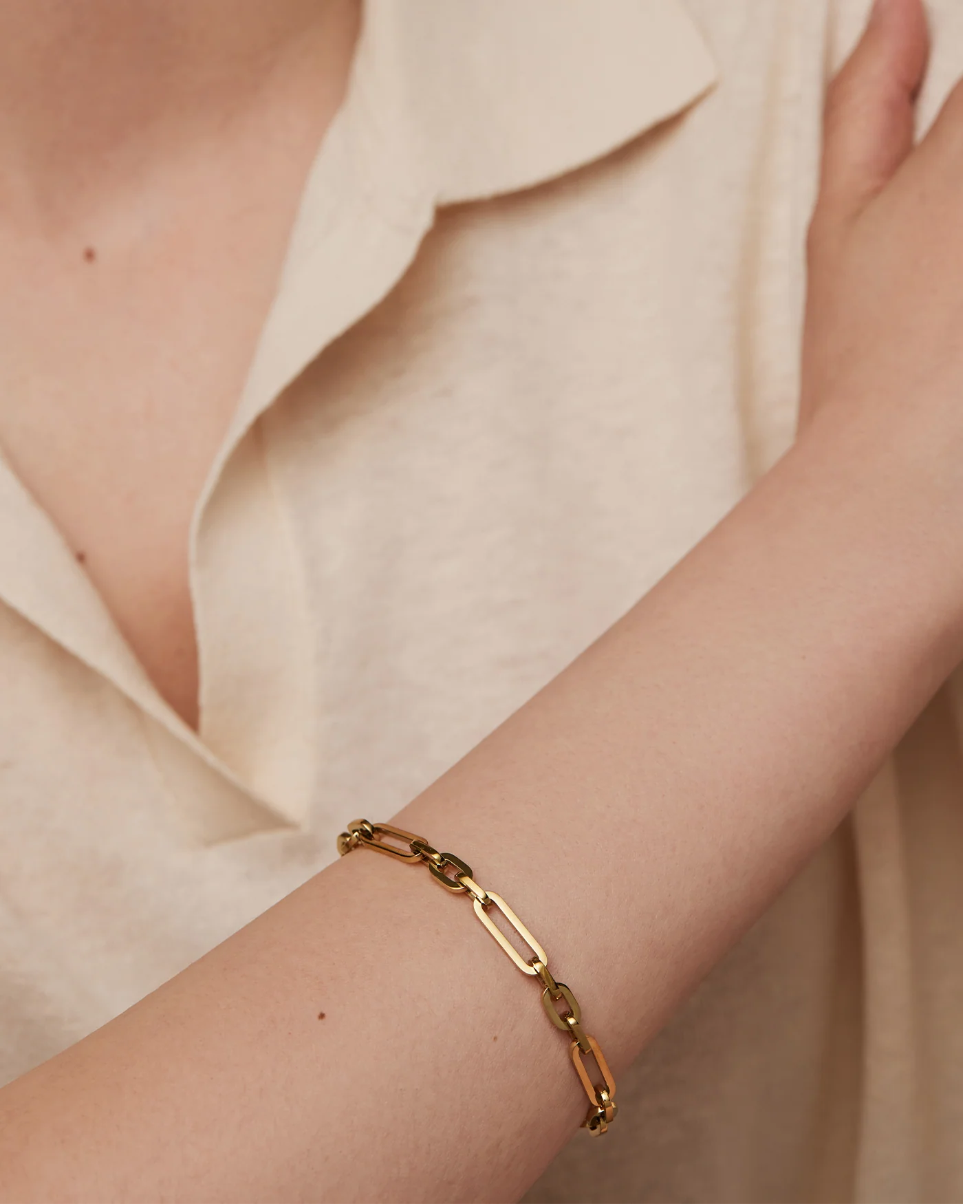 Mercer Bracelet in Gold