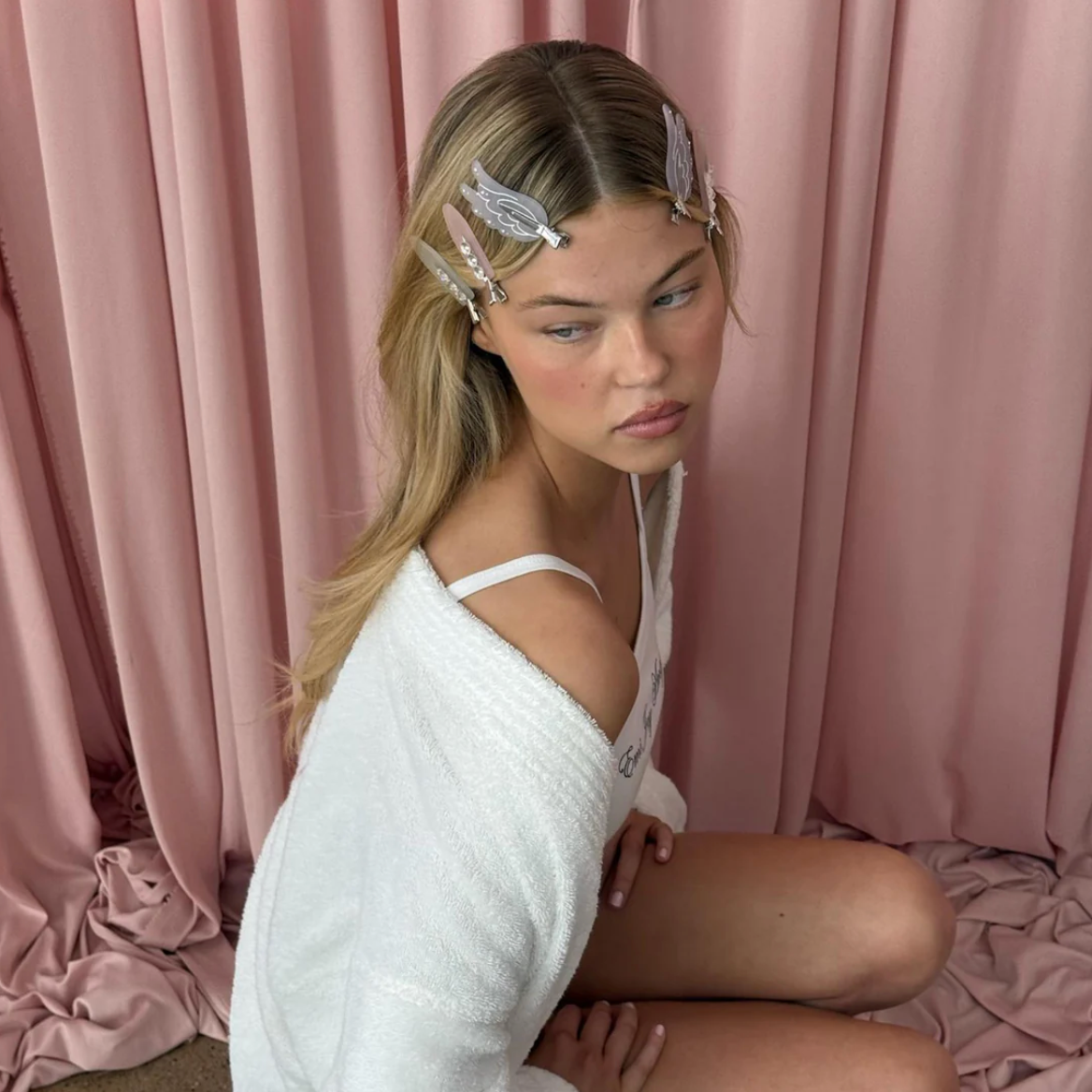 Popstar Clips in Lilac Smoke