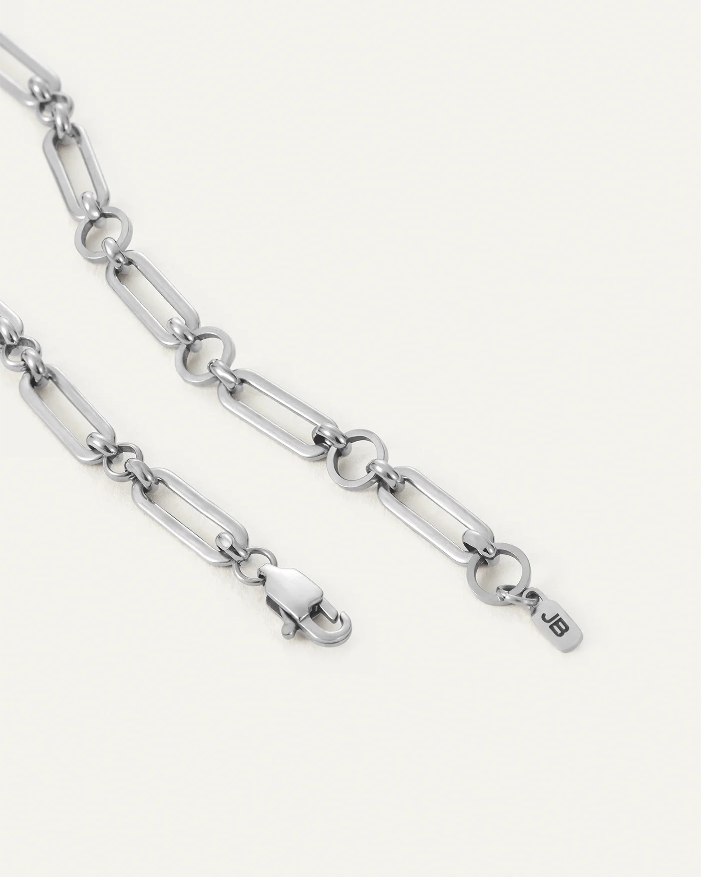 Slim Mercer Anklet in Silver