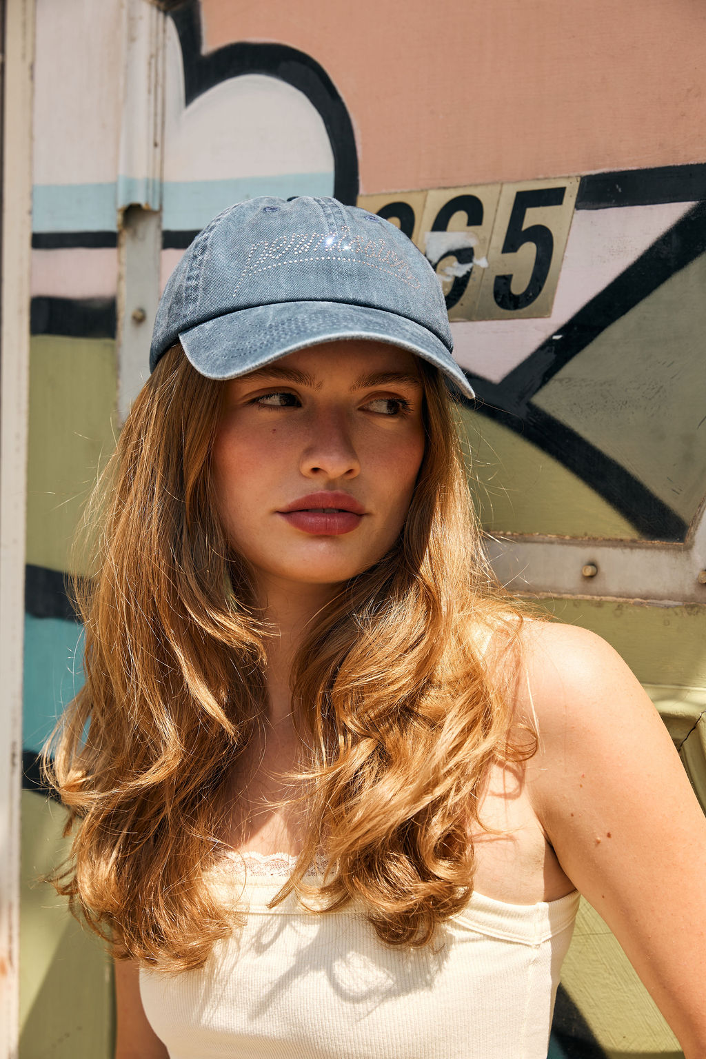 Y2K Rhinestone Hat