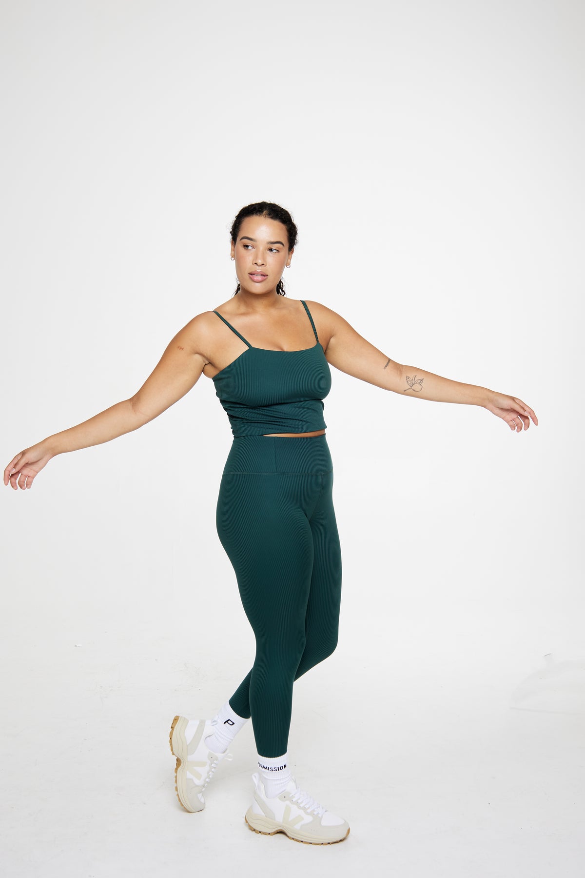 Rib High Rise Legging