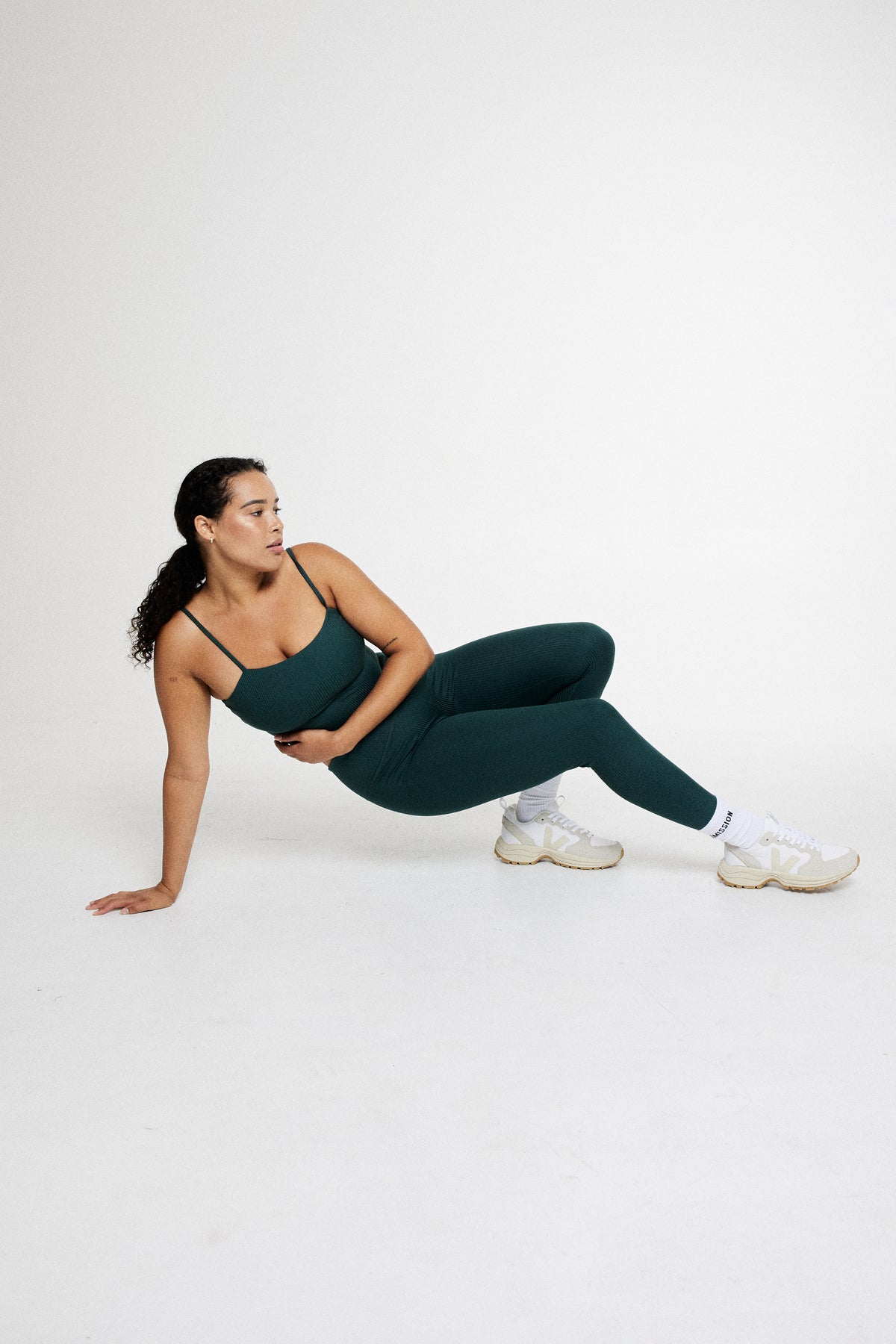 Rib High Rise Legging