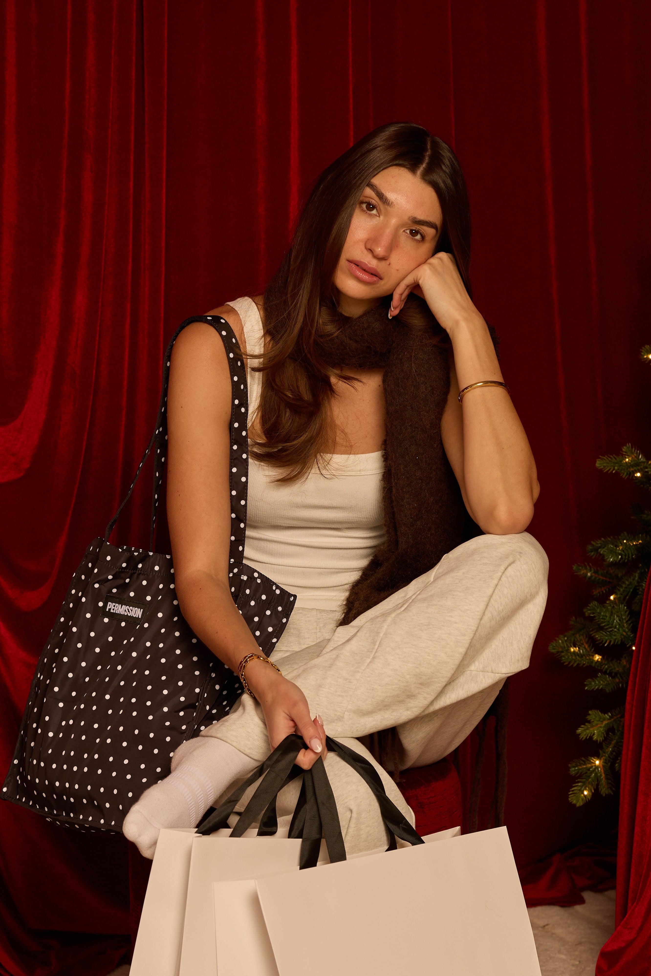 Polka Dot Tote