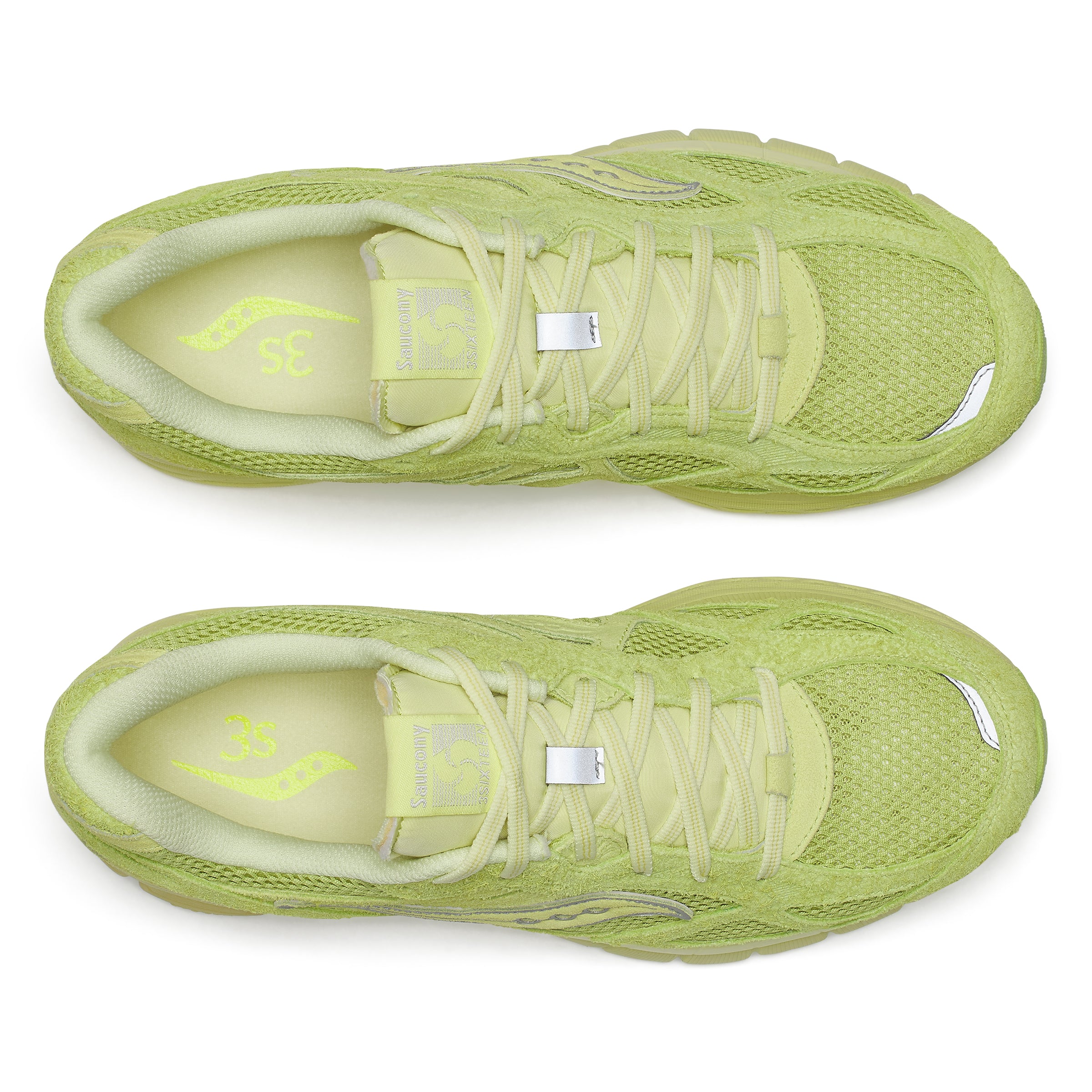 3sixteen x Saucony Guide v7.3s in Lime