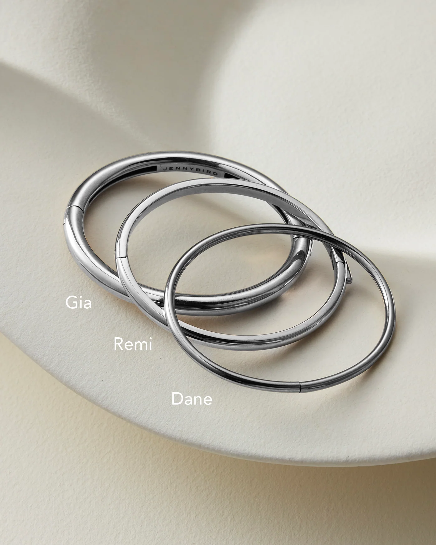 Remi Bangle in Silver