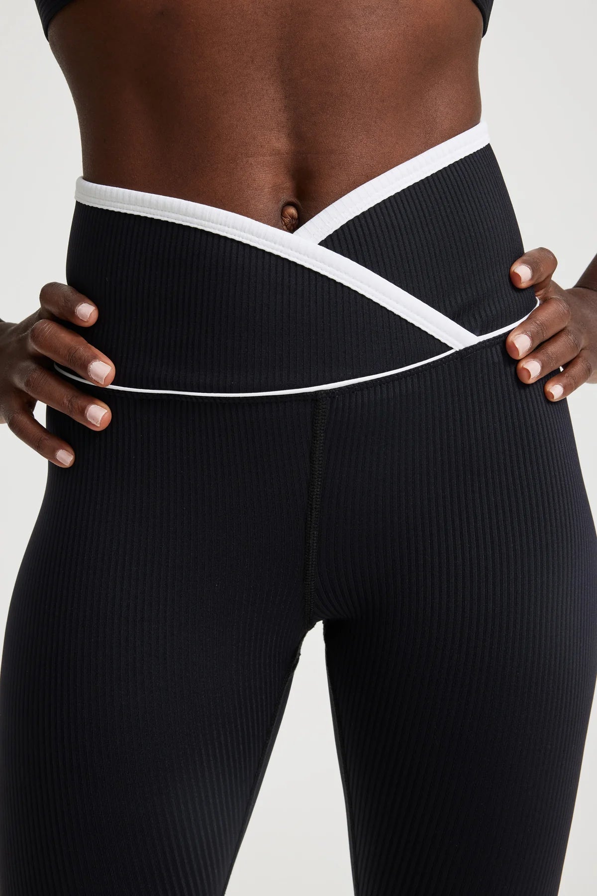 Ribbed Two Tone Veronica Legging