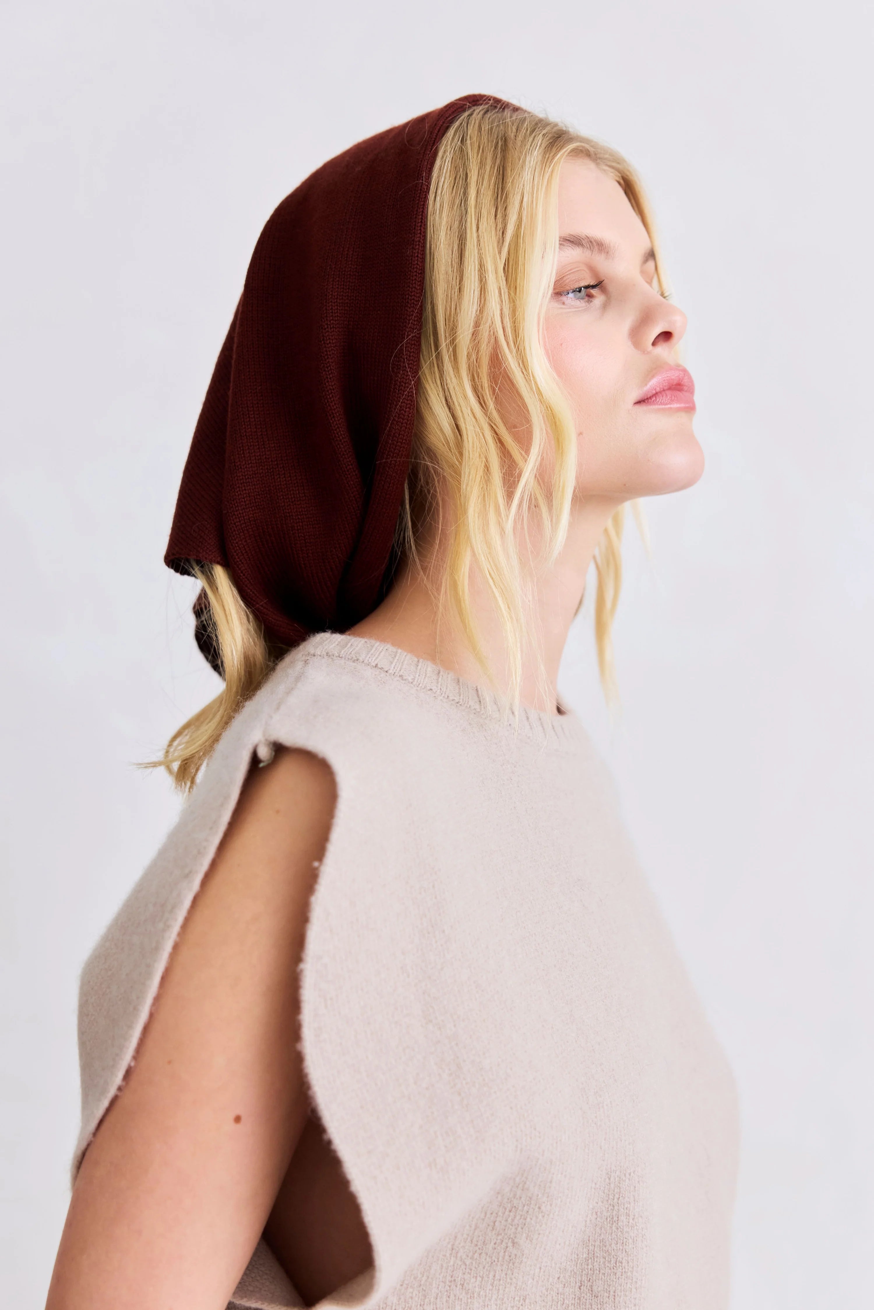 Merino Wool Triangle Scarf