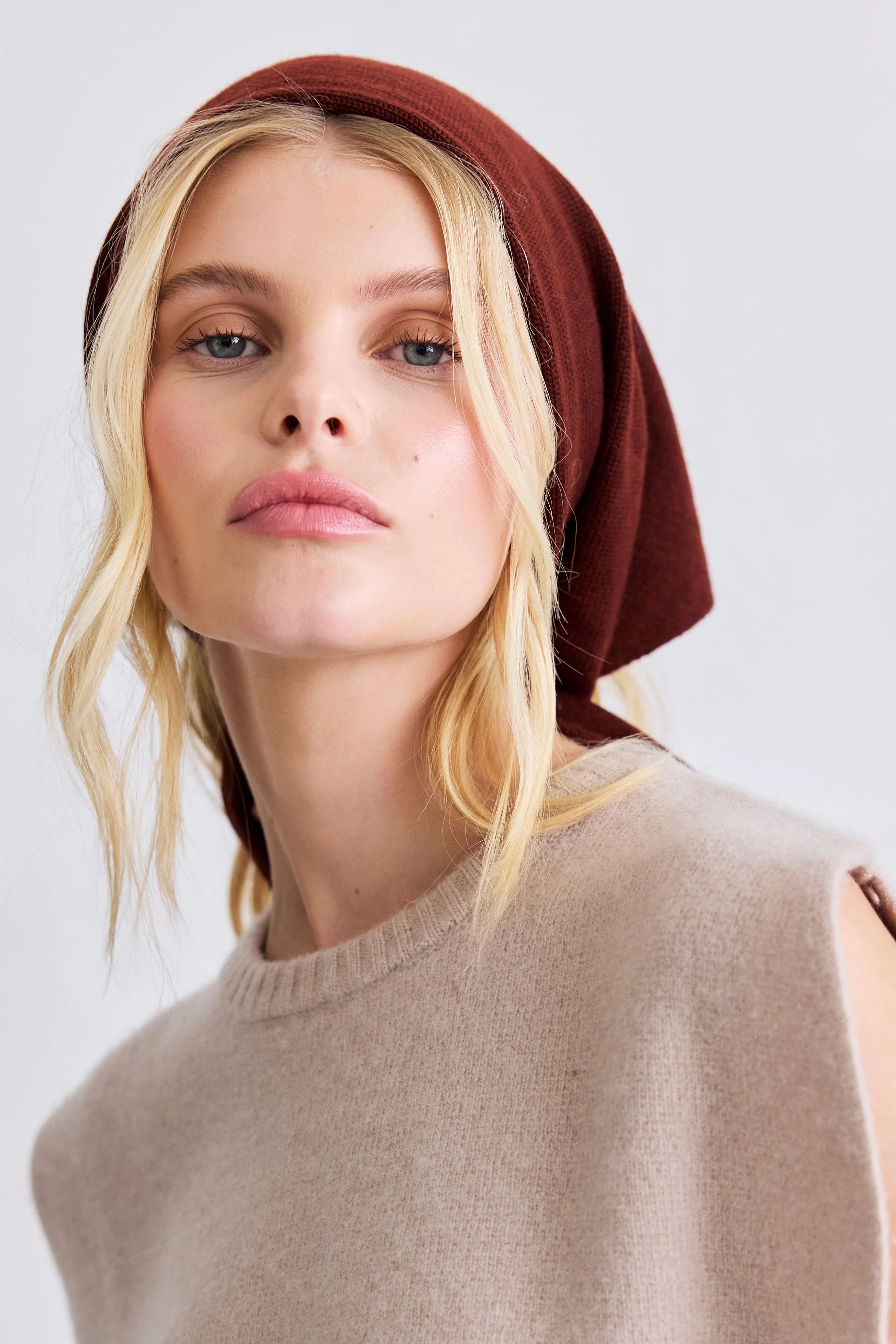 Merino Wool Triangle Scarf