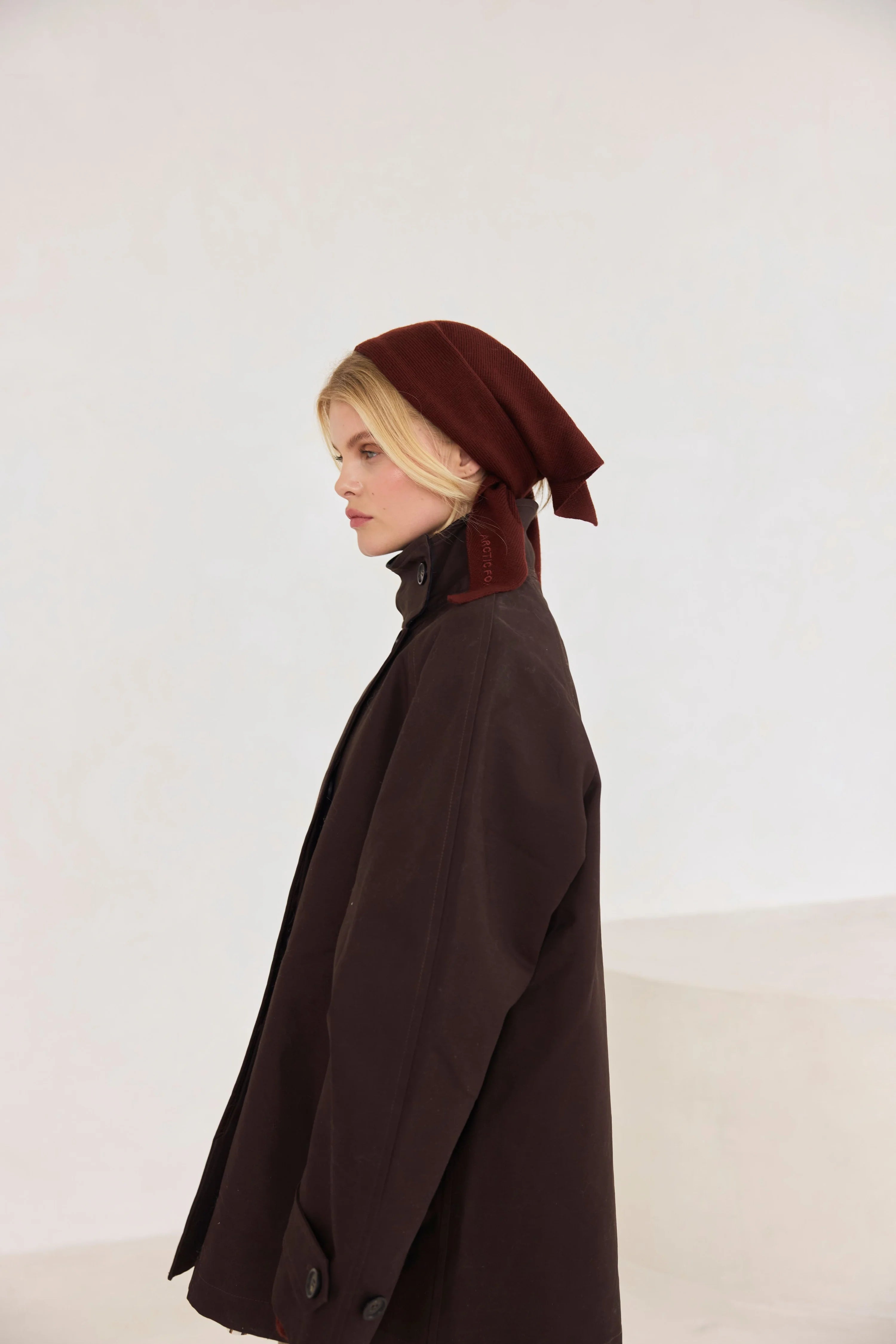 Merino Wool Triangle Scarf