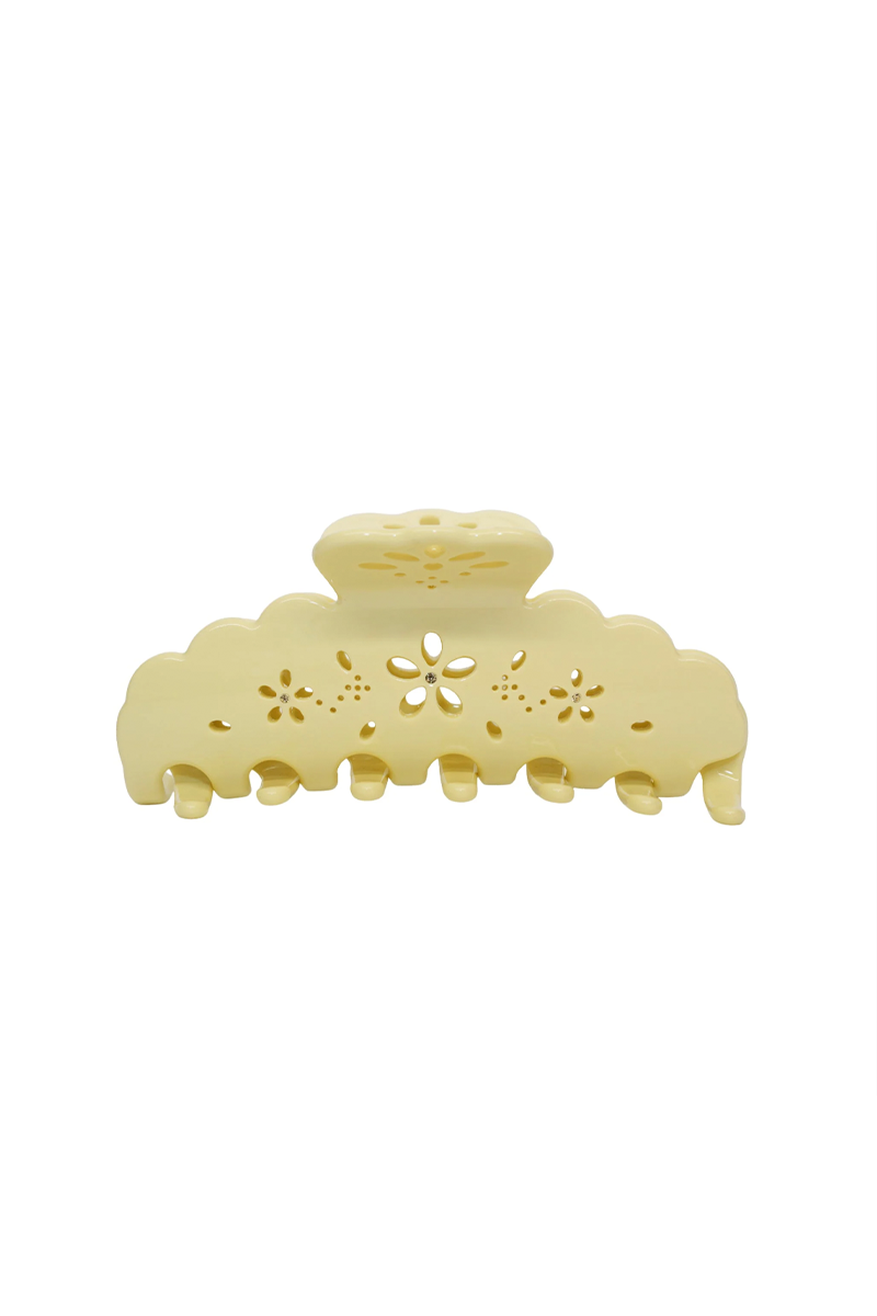 Big Effing Clip in Citrine Fleur Eyelet