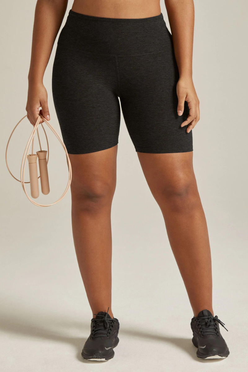 Spacedye High Waisted Biker Short 7"