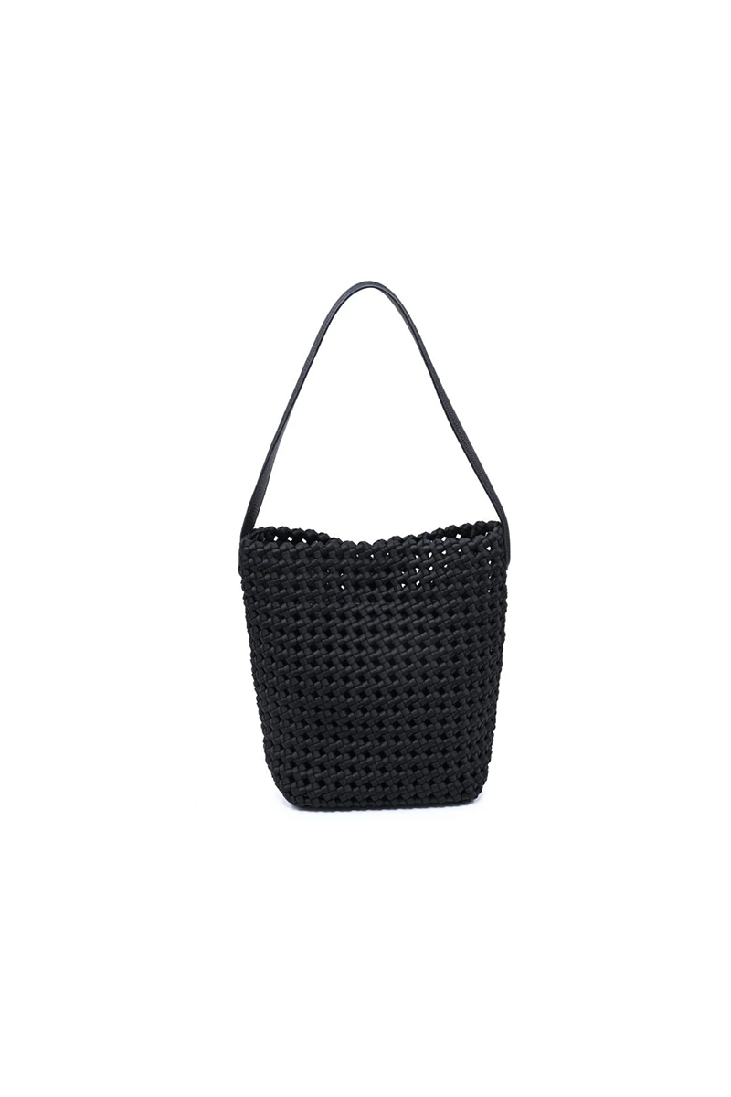 Gaia Shoulder Bag in Black