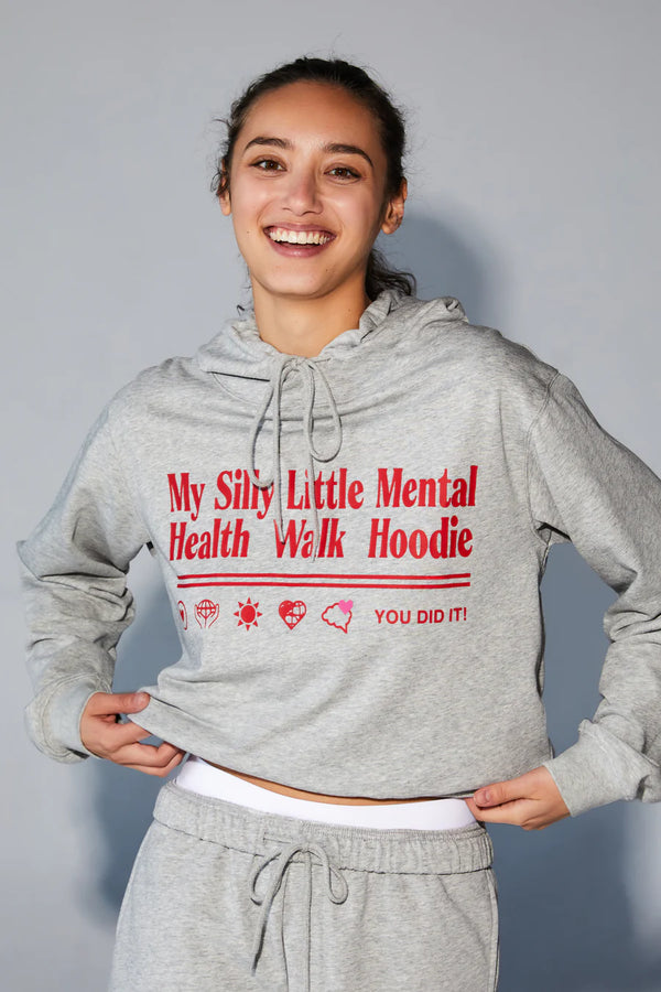 Mental Health Walk Fitted Hoodie