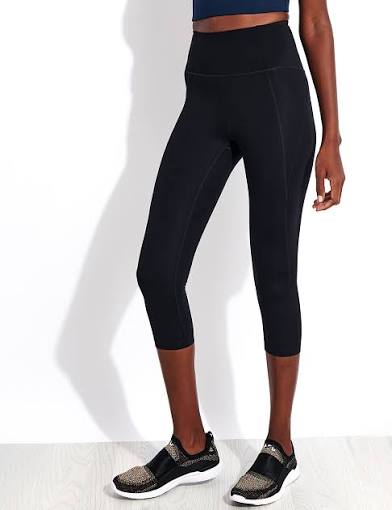 High-Rise Compressive Capri Legging