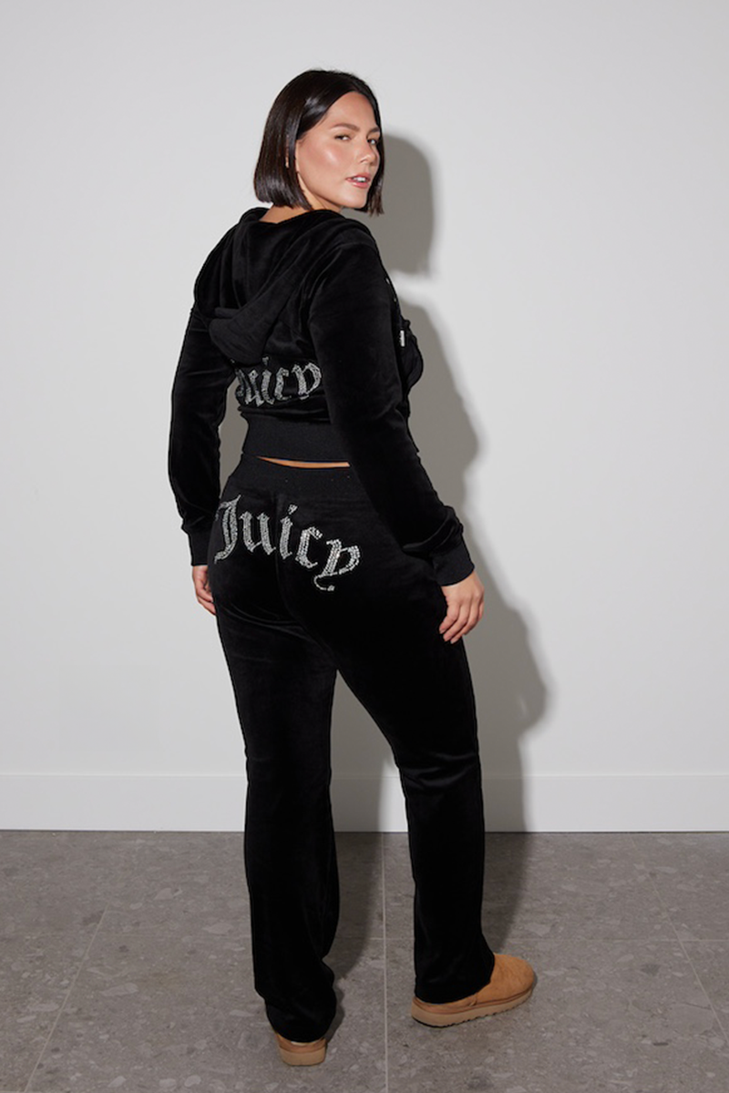 OG Big Bling Velour Track Pants