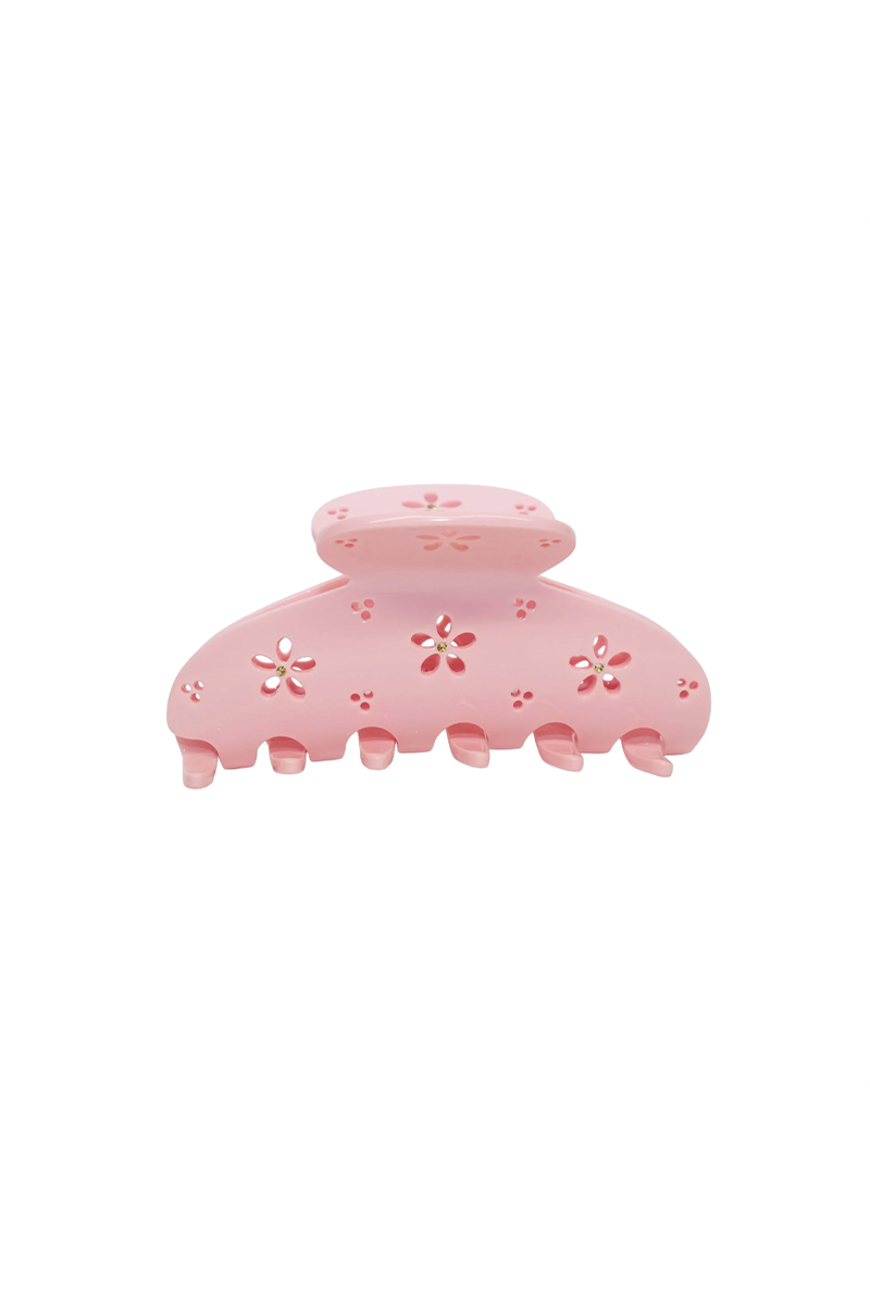 Lil Effing Clip in Rose Petal Eyelet
