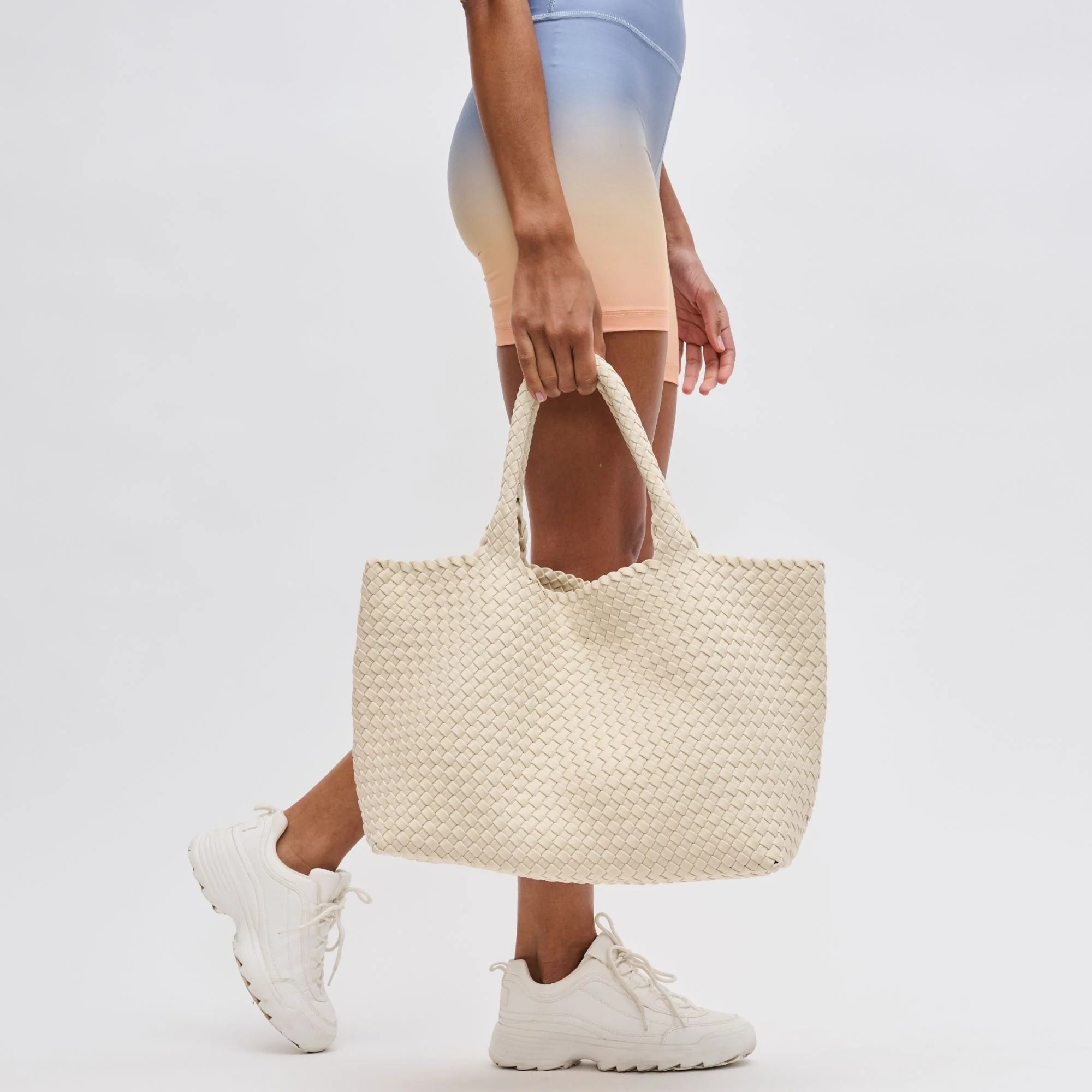 Sky's The Limit Large Crossbody in Cream