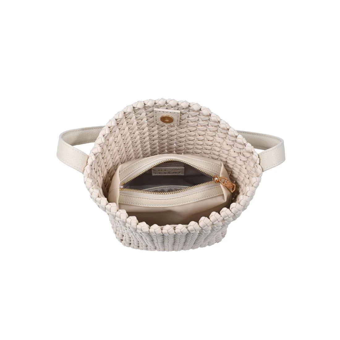 Gaia Shoulder Bag in Cream