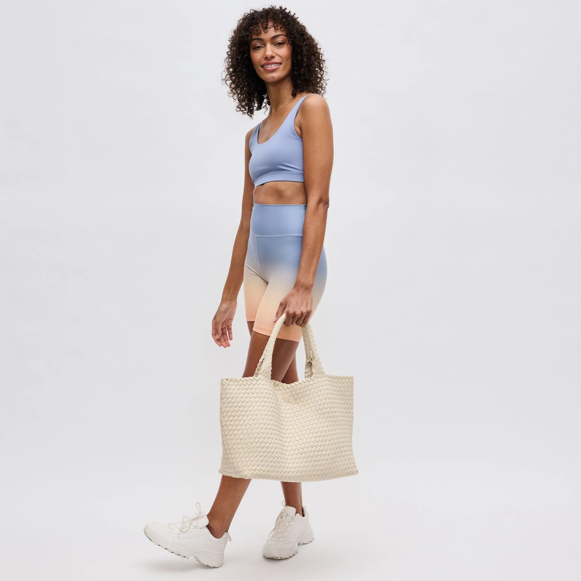 Sky's The Limit Large Crossbody in Cream