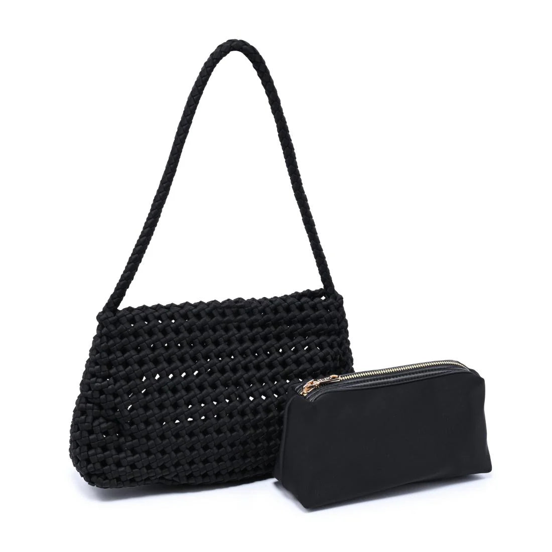 Solara Shoulder Bag in Black
