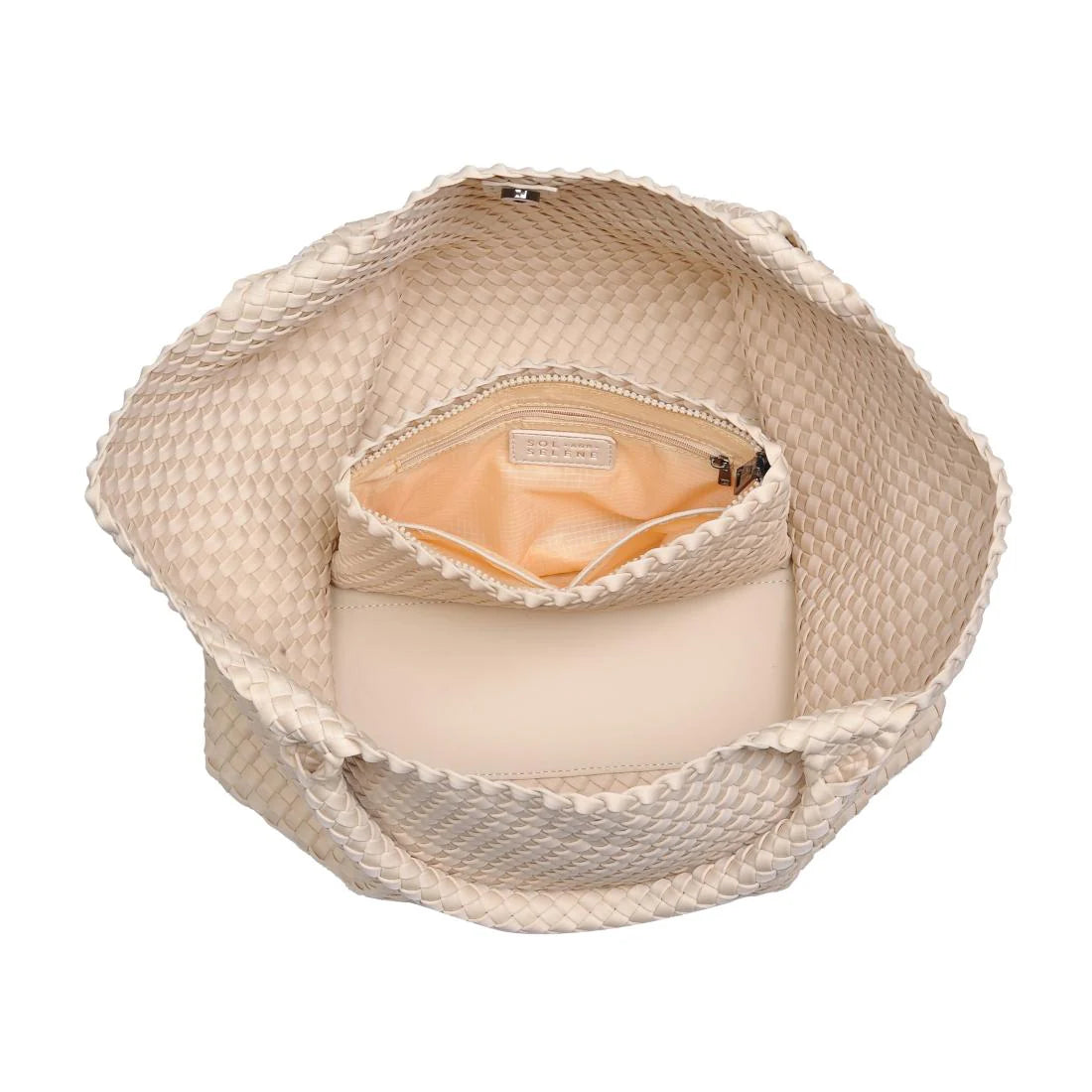 Sky's The Limit Large Crossbody in Cream