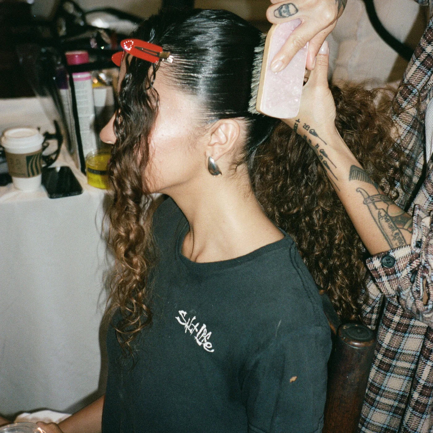 Popstar Clips In Amour Rouge