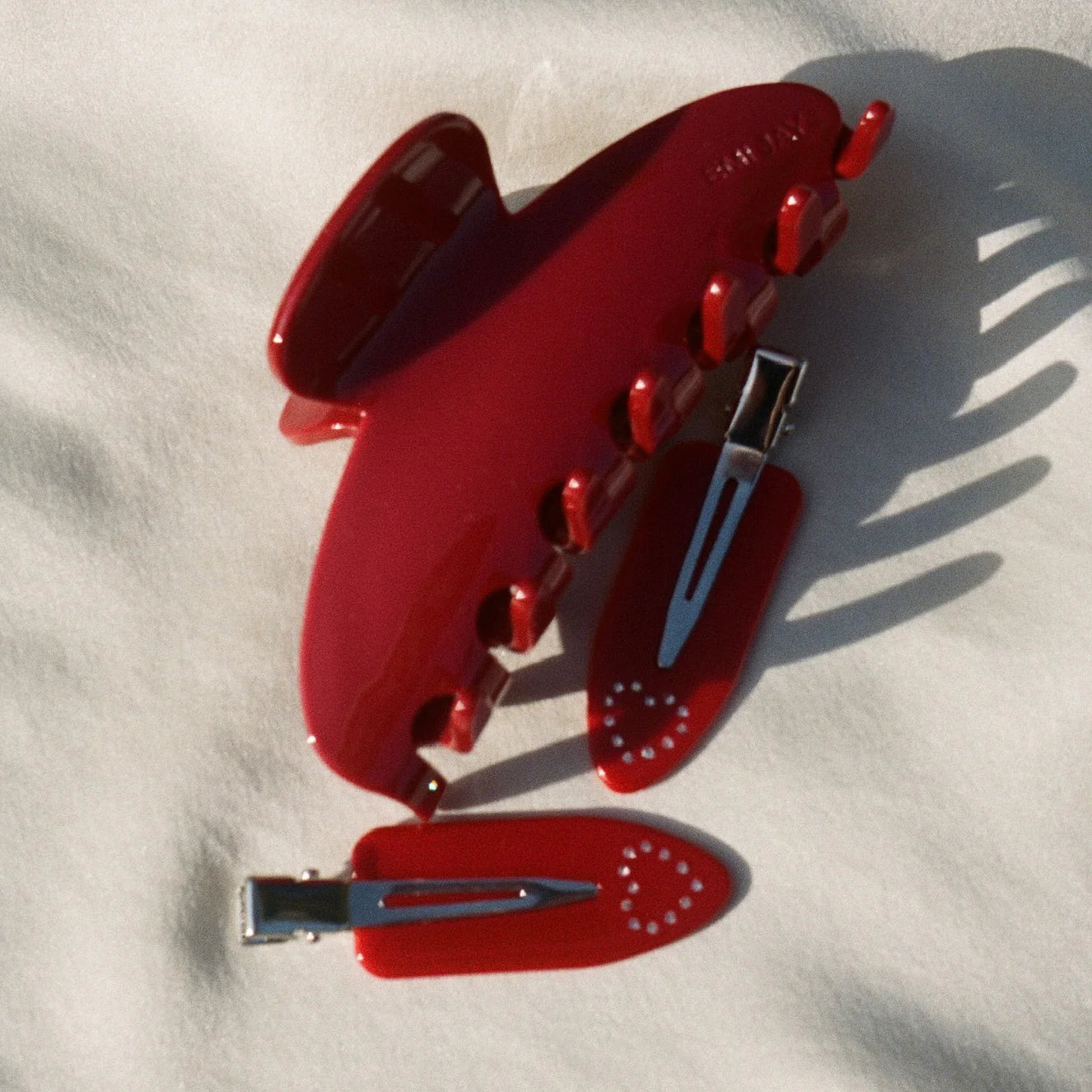 Popstar Clips In Amour Rouge