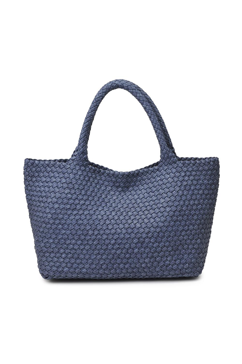 Sky's The Limit Large Crossbody in Dark Denim