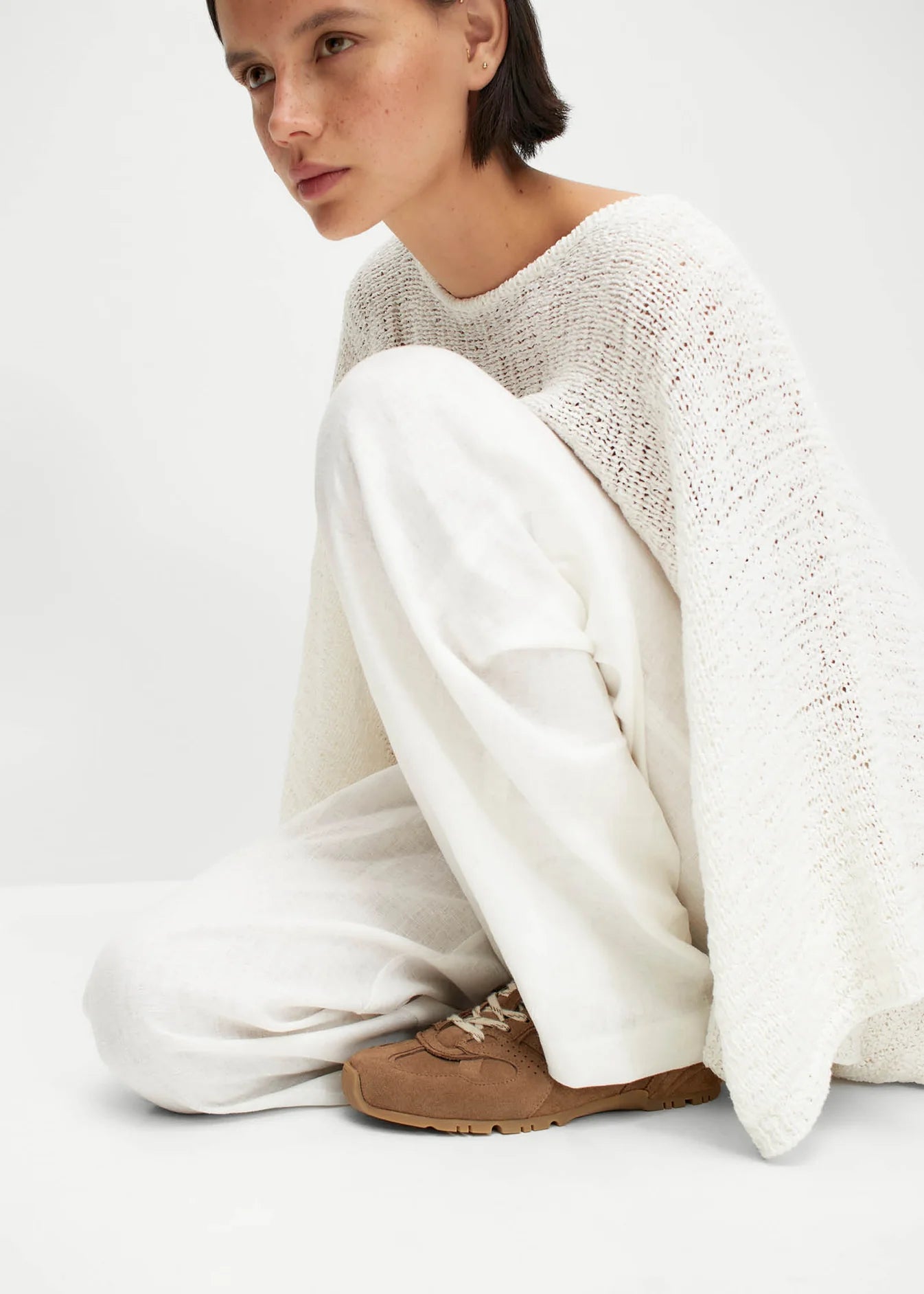 Tb.56 Suede Leather Sneakers