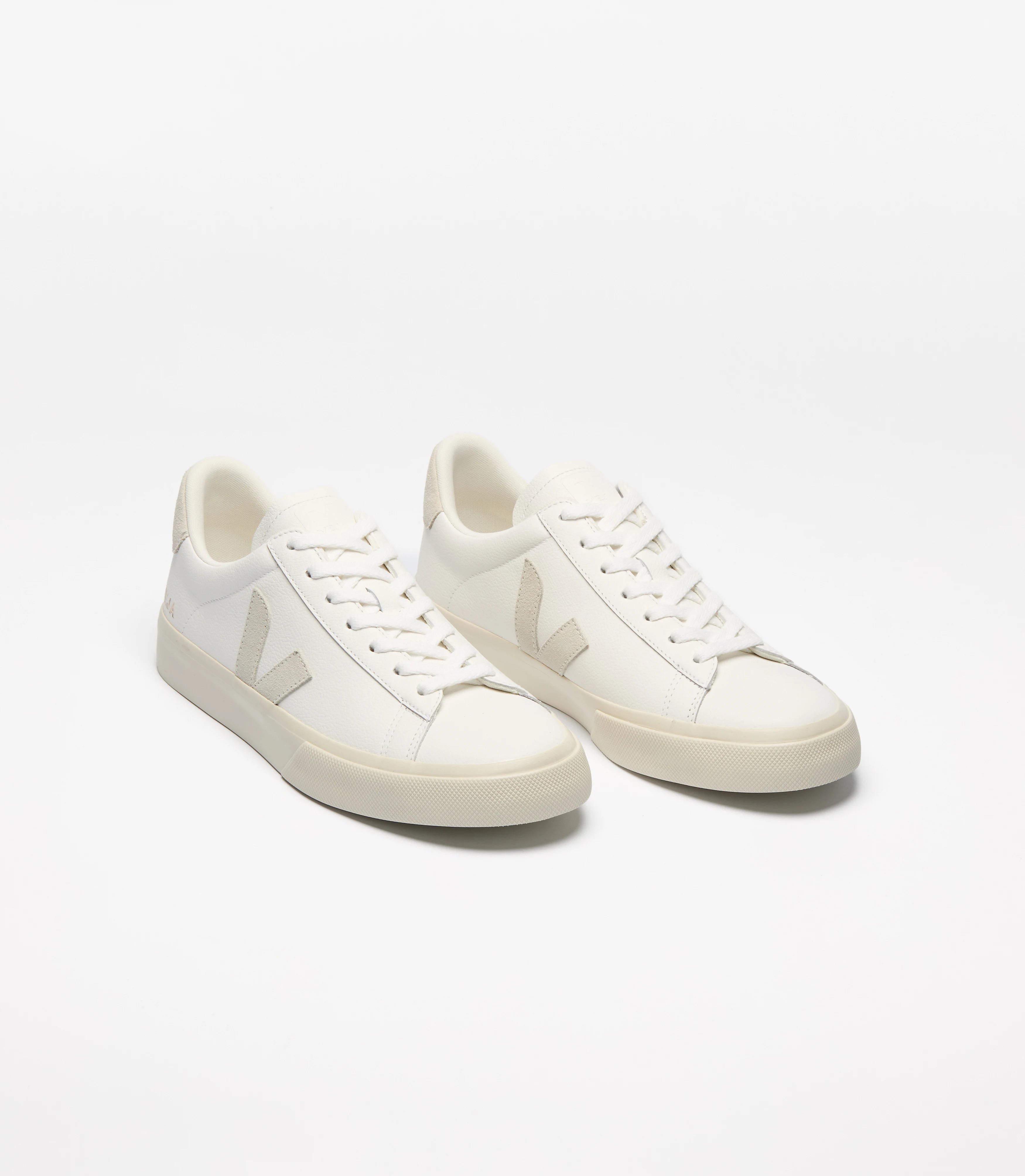 Campo Sneaker Extra White Natural Suede