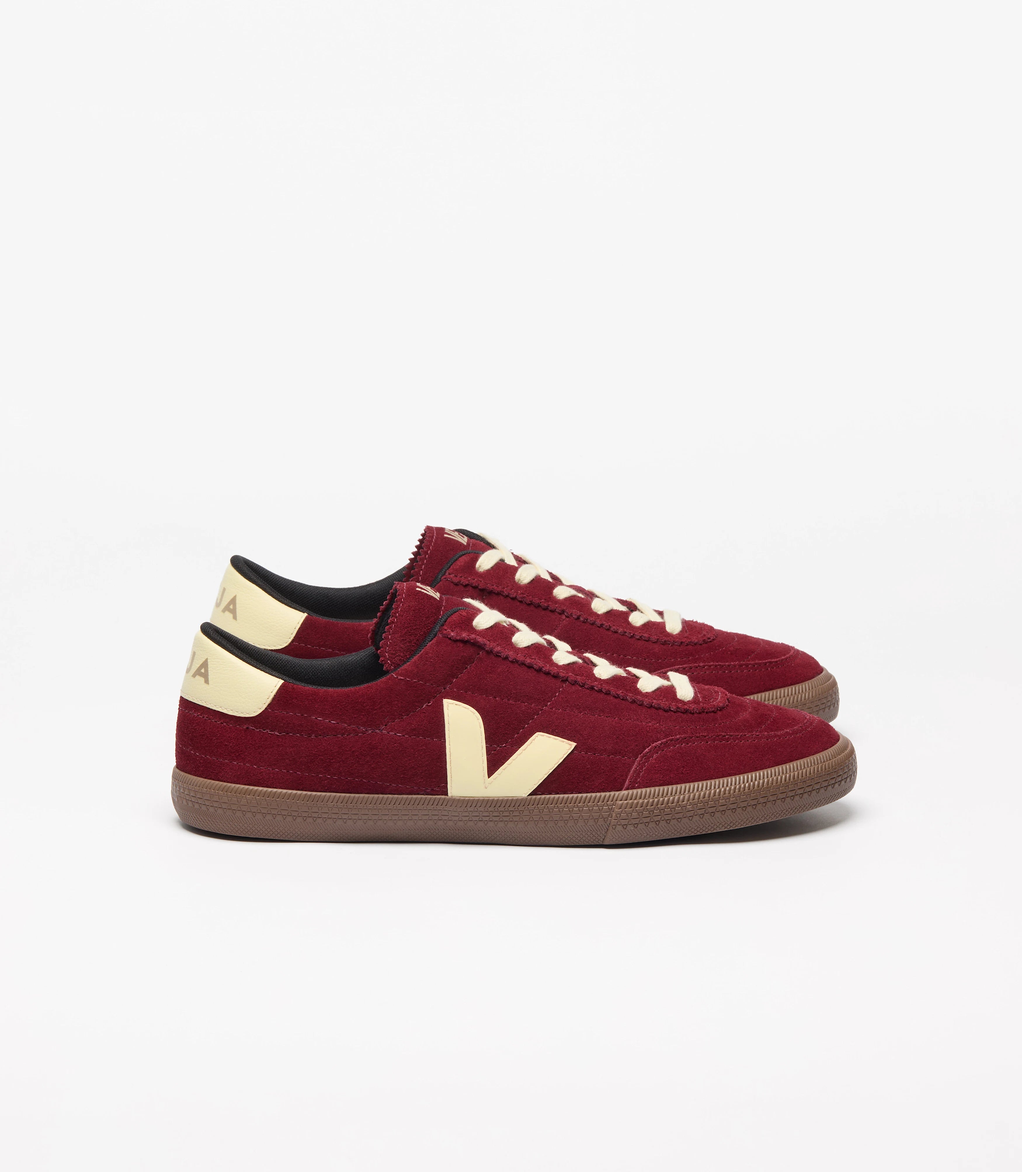 Panenka Sneaker Suede Grenat Sun Bark