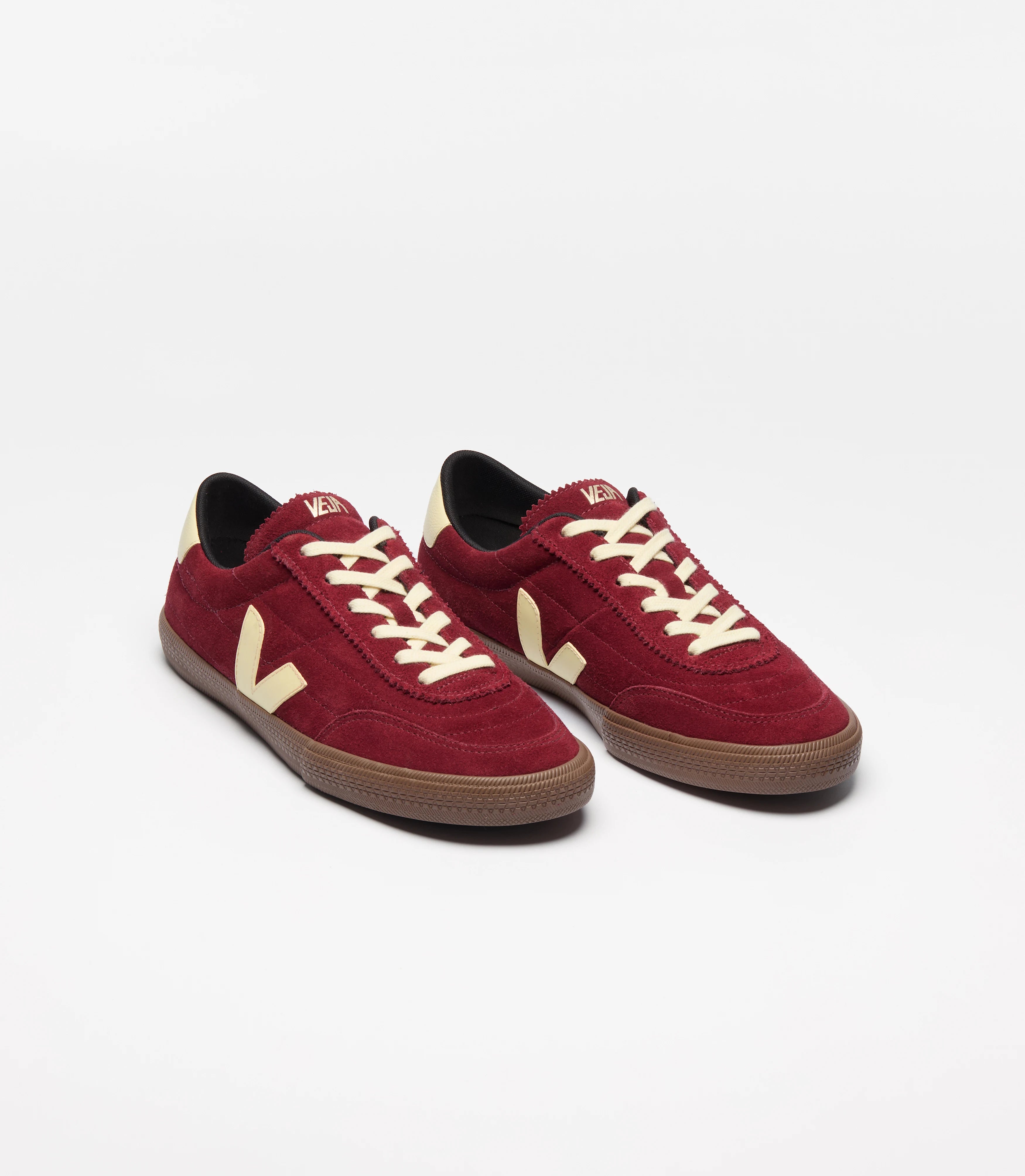 Panenka Sneaker Suede Grenat Sun Bark
