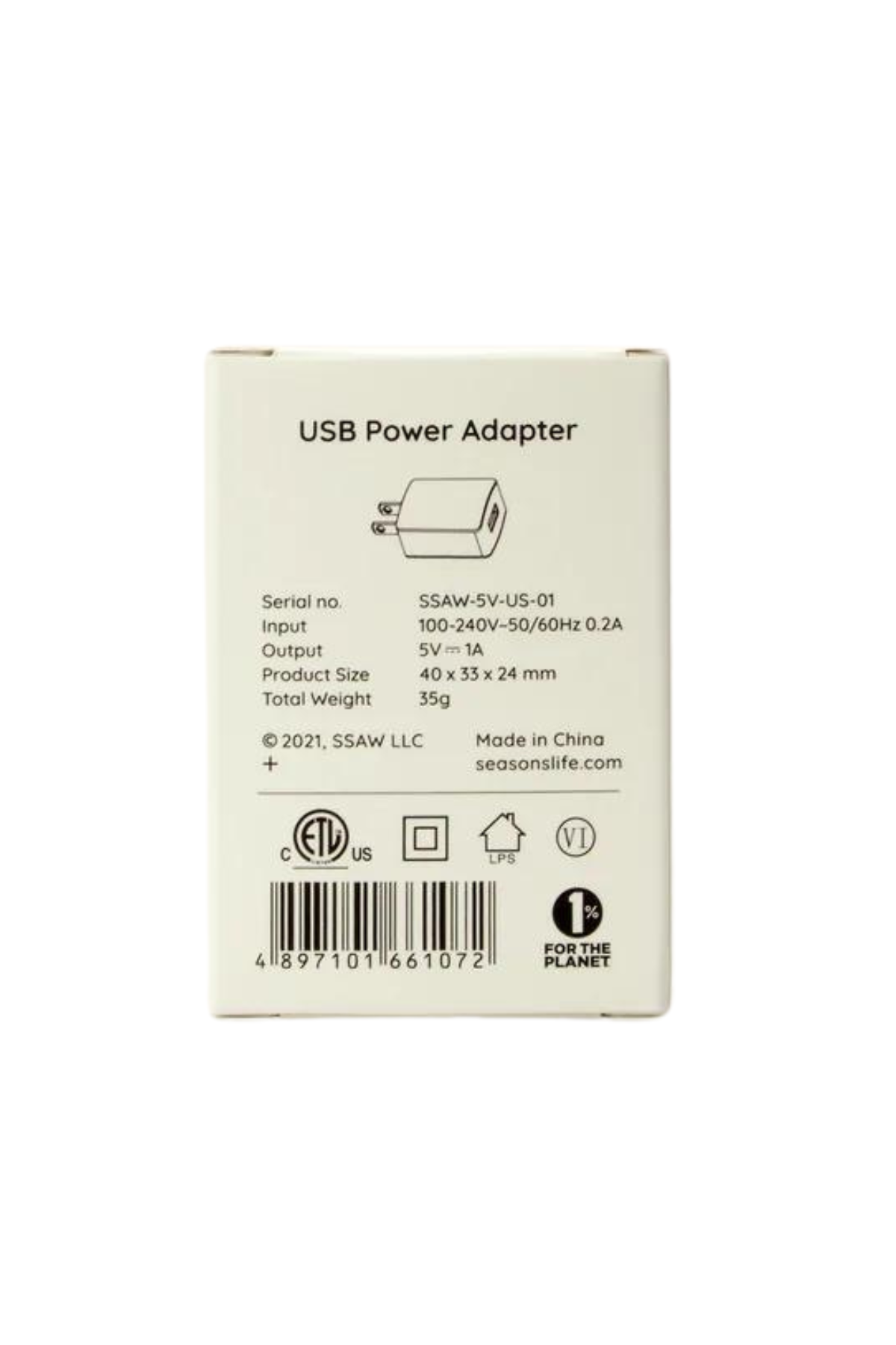 USB Power Adapter