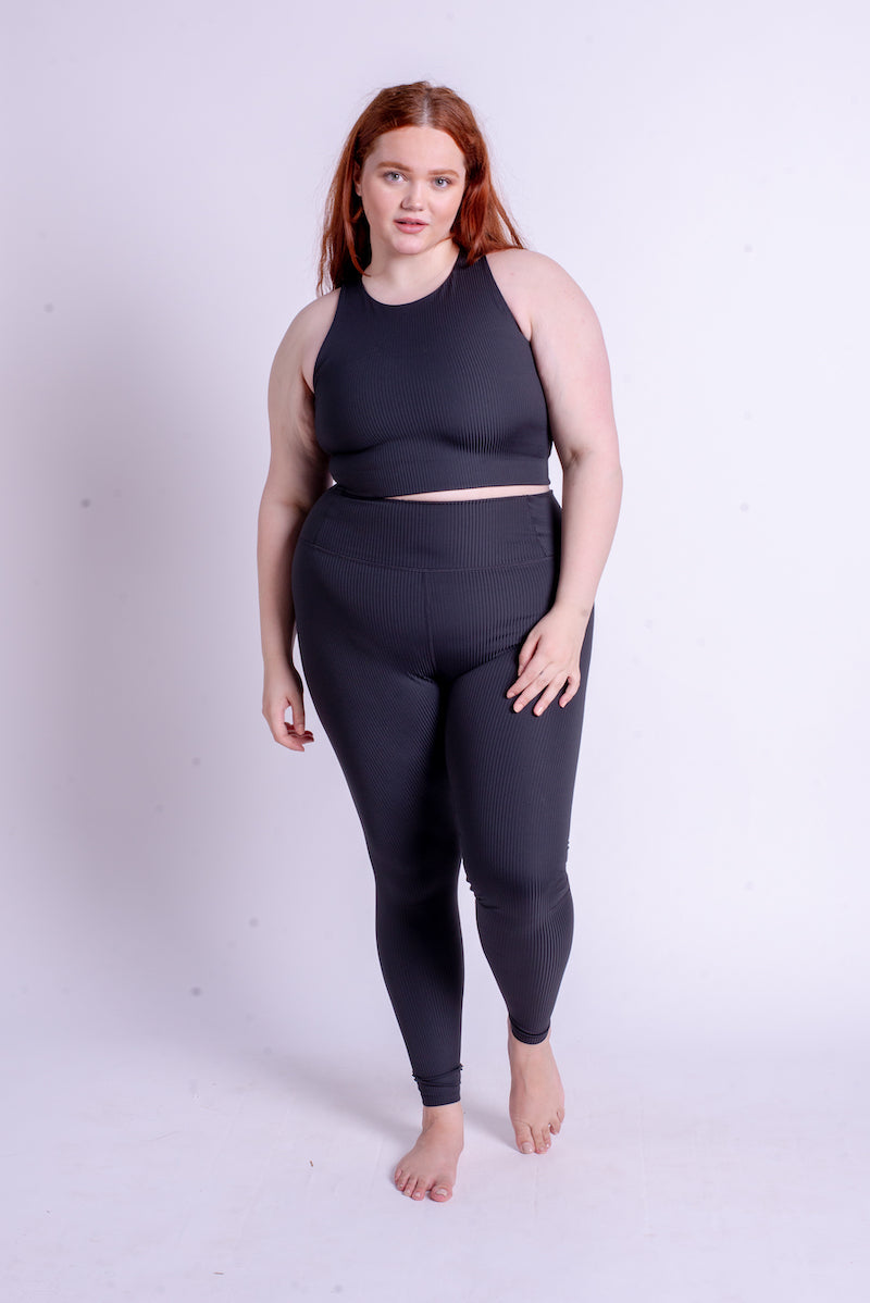 Rib High Rise Legging