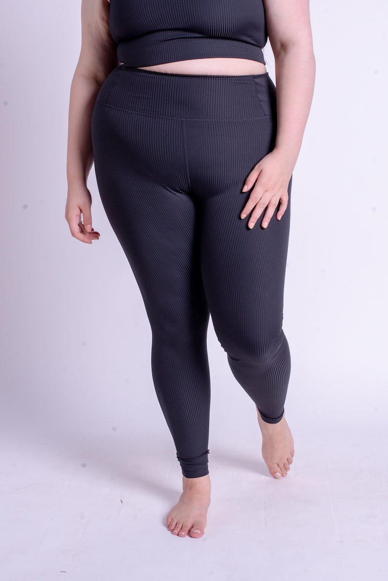 Rib High Rise Legging