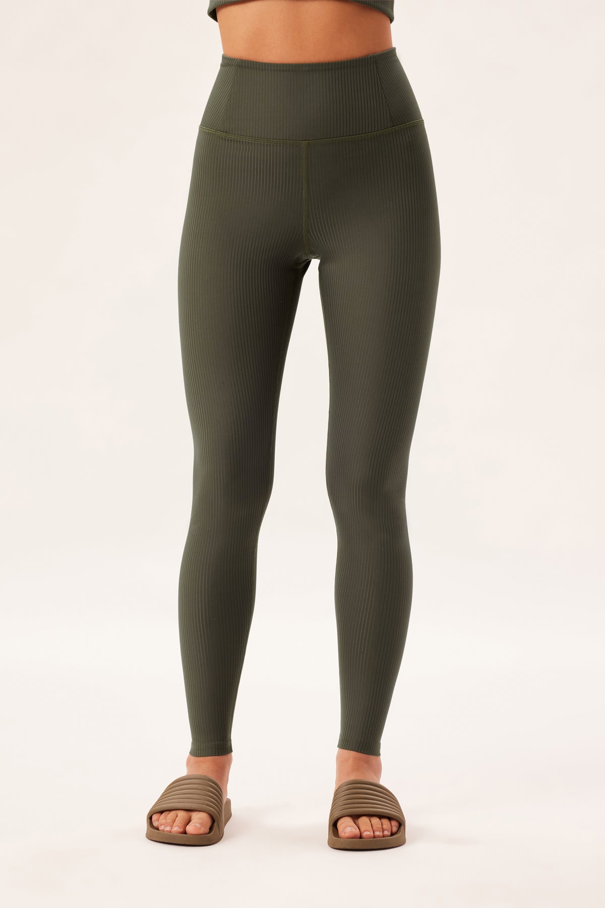 Rib High Rise Legging