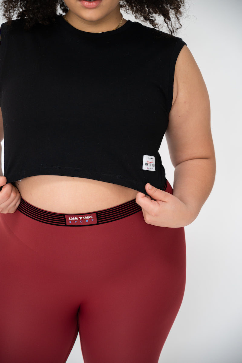 Cropped Muscle Tee