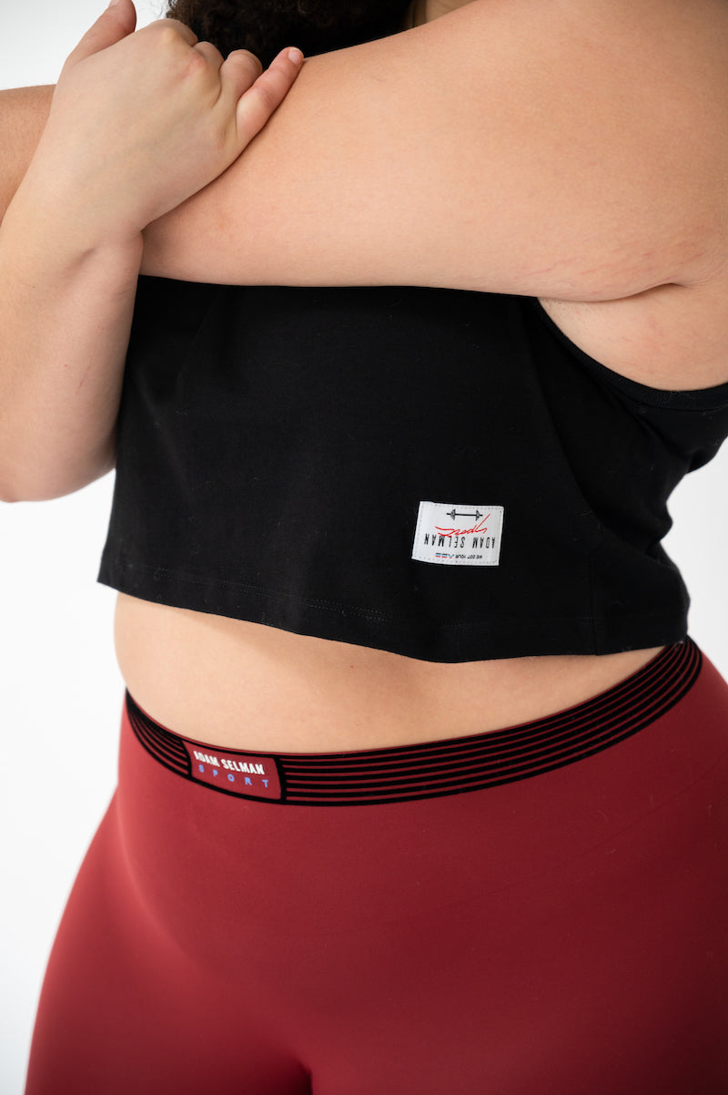 Cropped Muscle Tee