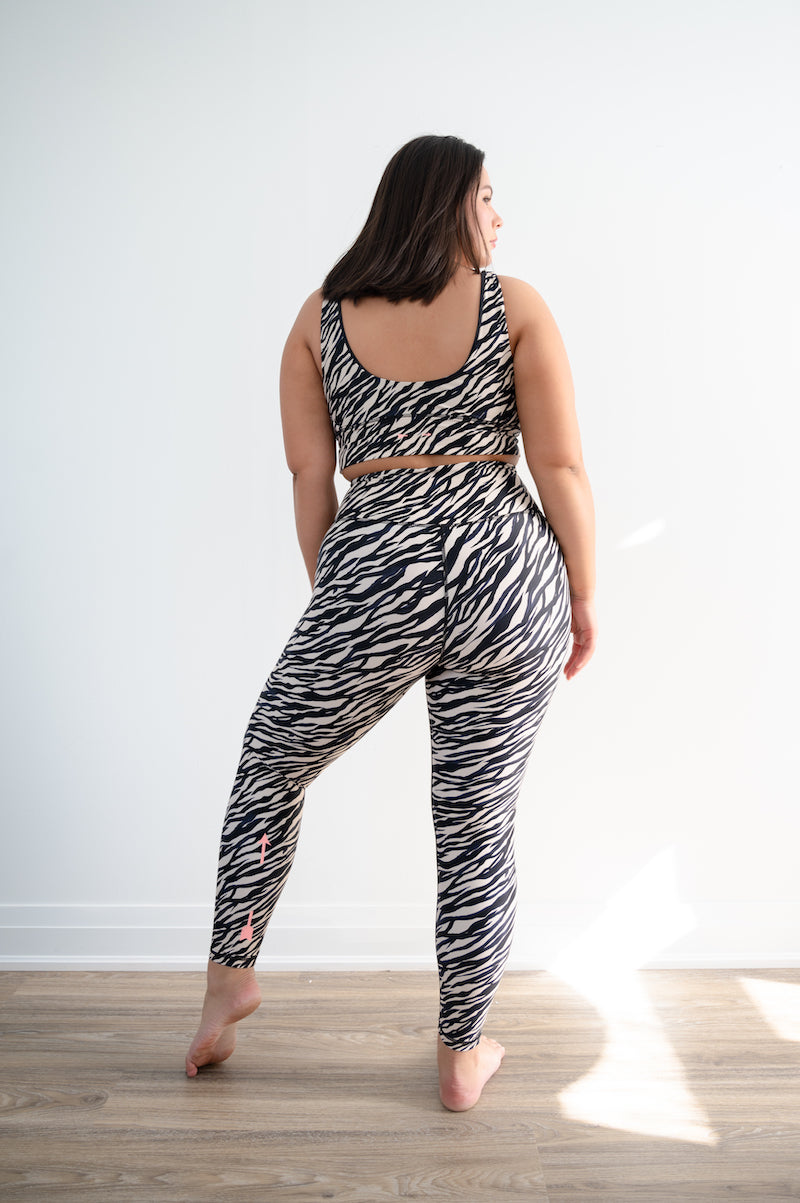 Zebra Midi Pant