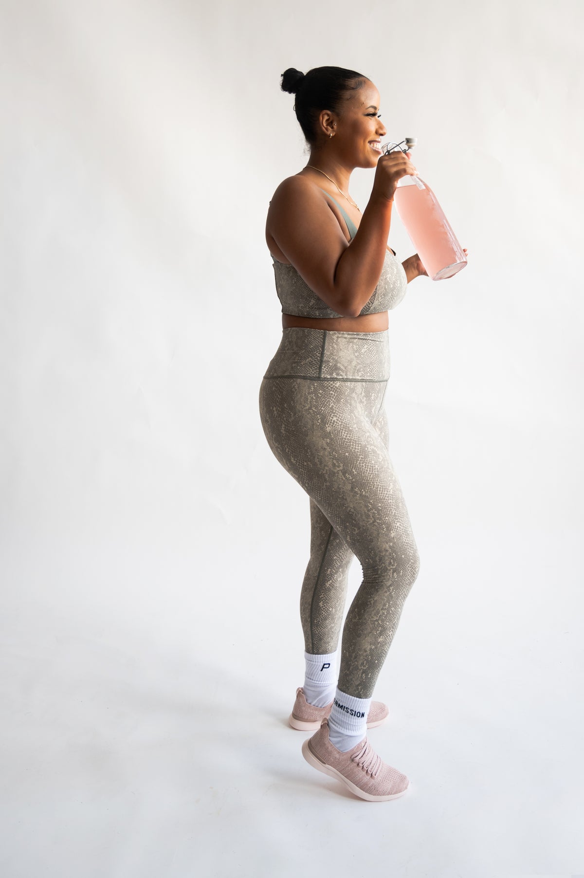 Luna Legging - Olive Viper