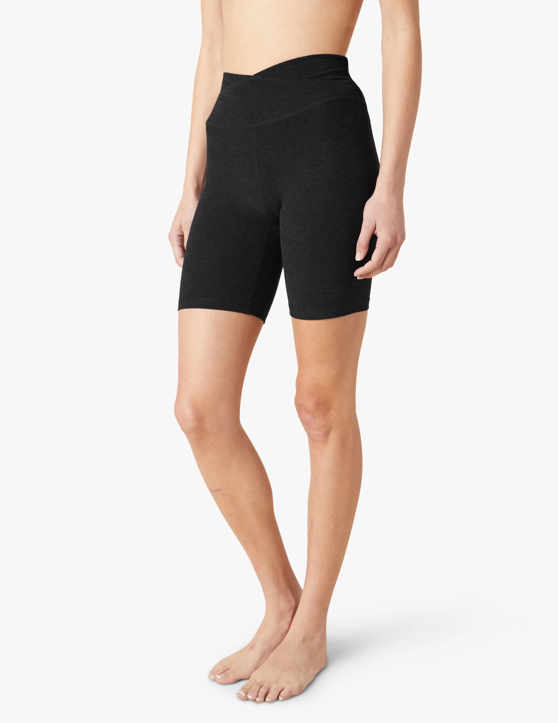 Spacedye At Your Leisure High Waisted Biker Shorts 7"