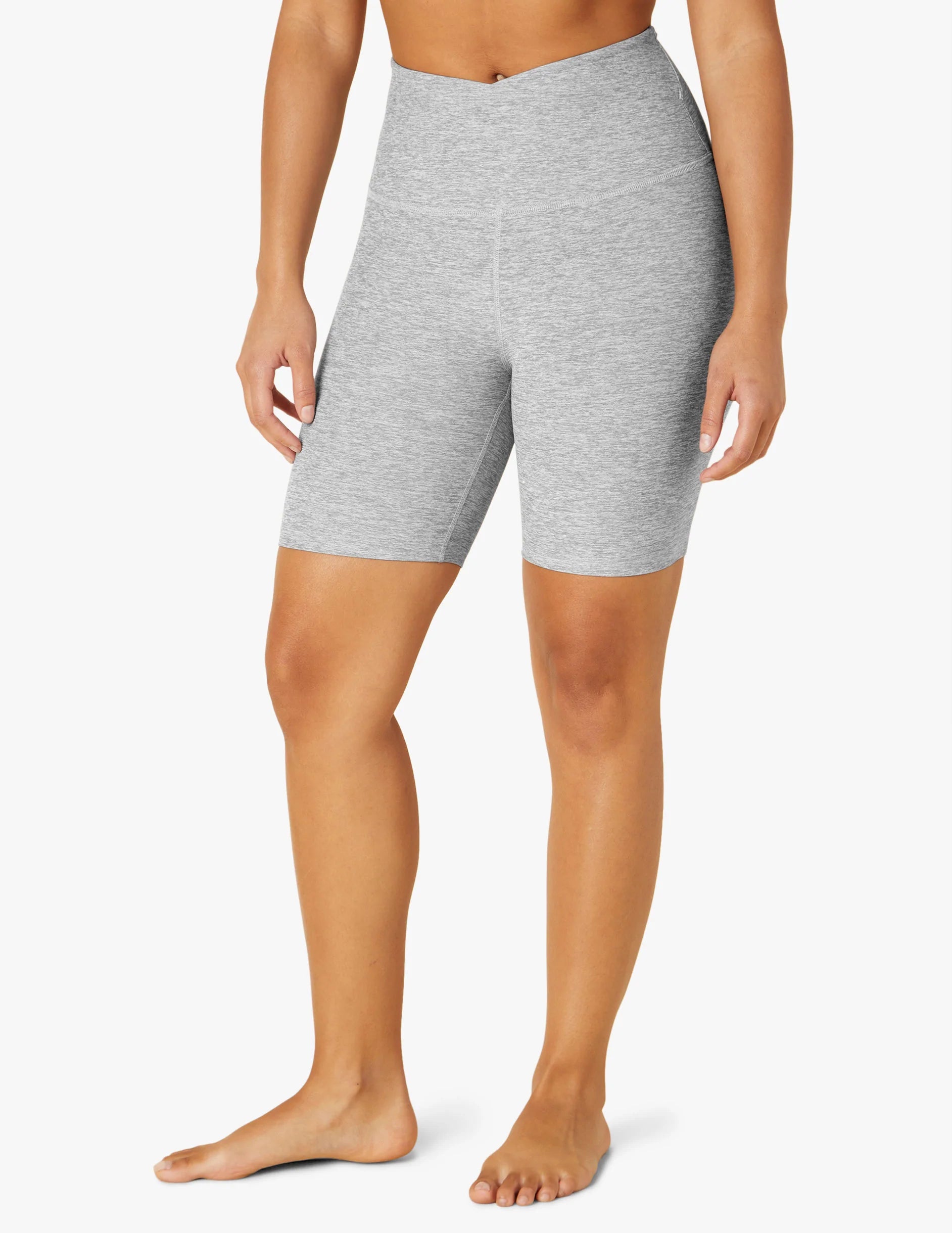 Spacedye At Your Leisure High Waisted Biker Shorts 7"