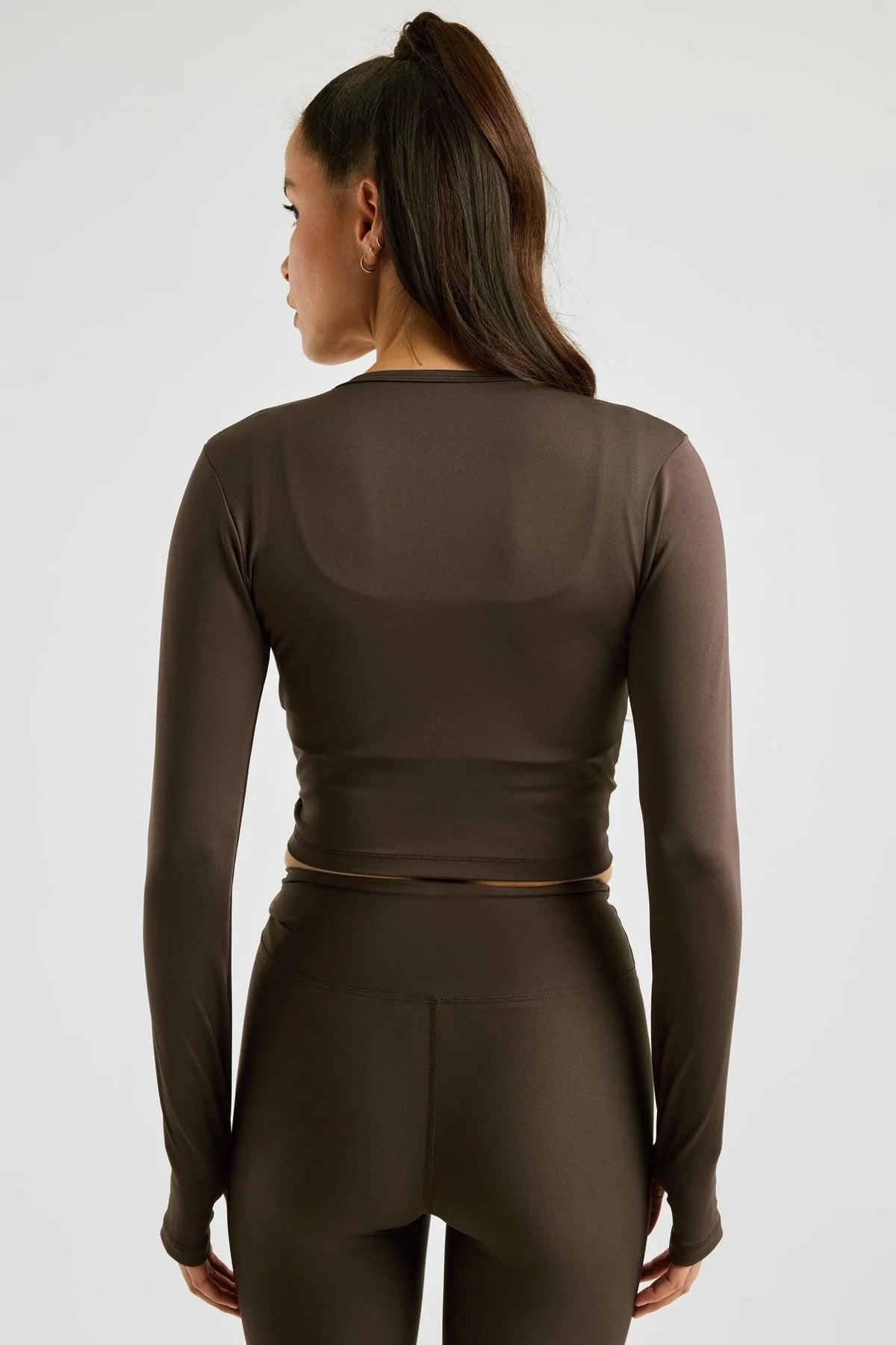 Tie Front Long Sleeve