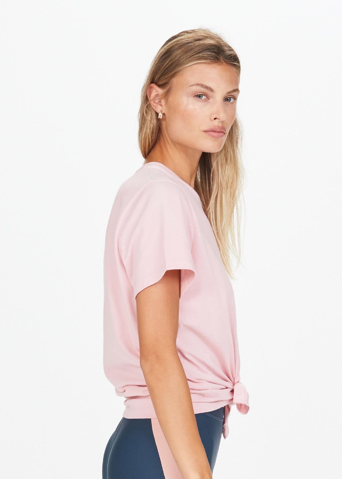 Split Tee - Peachskin