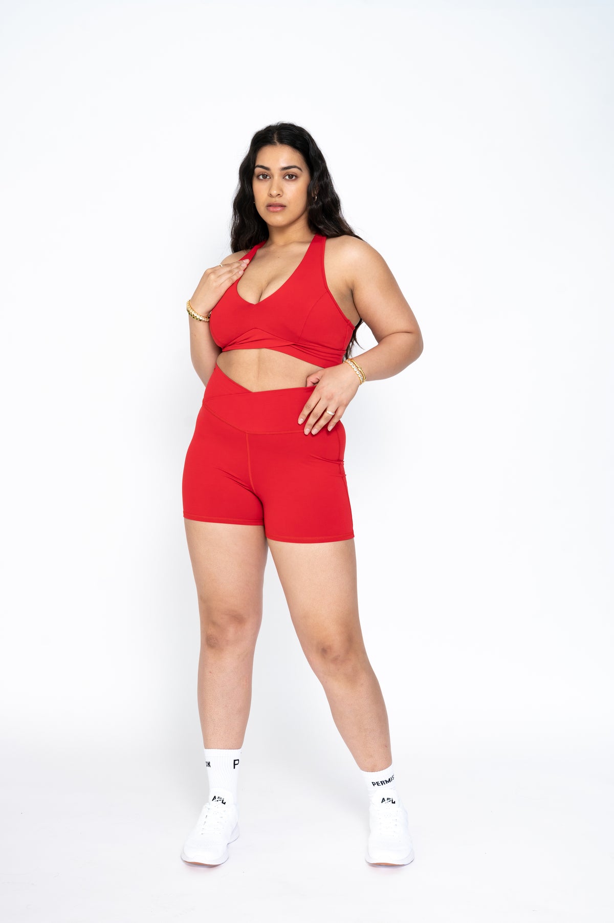 Ray V-Neck Longline Bra