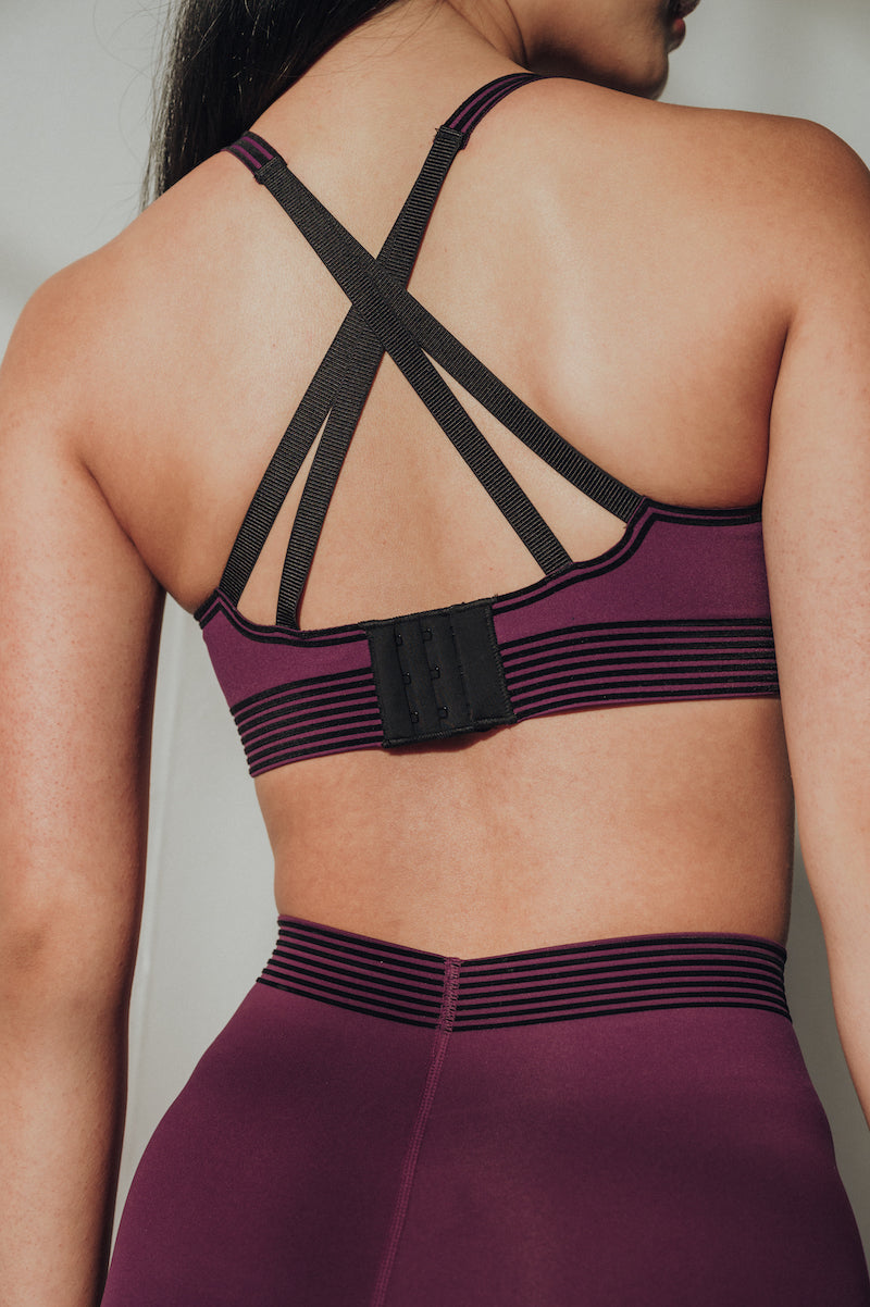Bonded Active V-Neck Bra