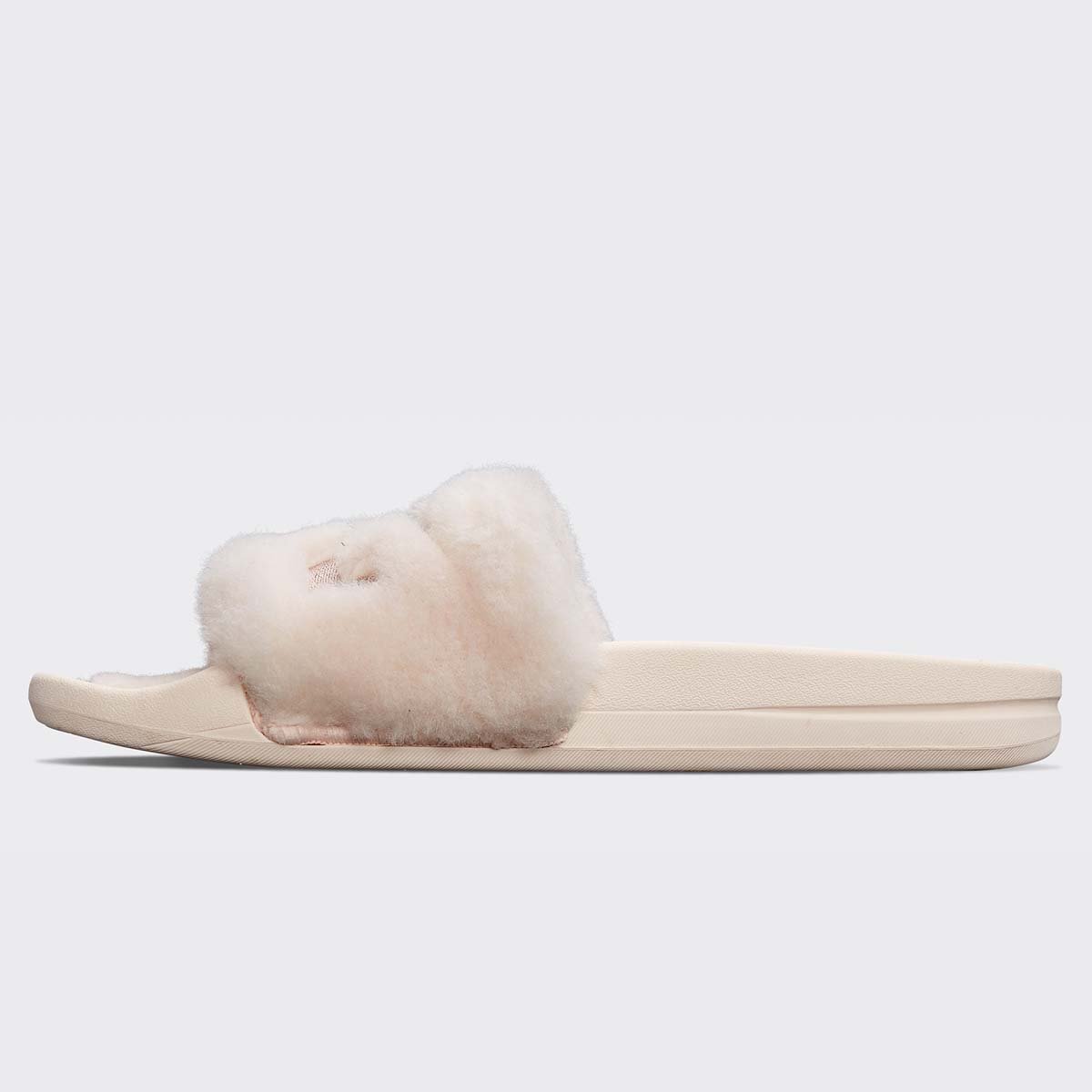 Shearling Slide